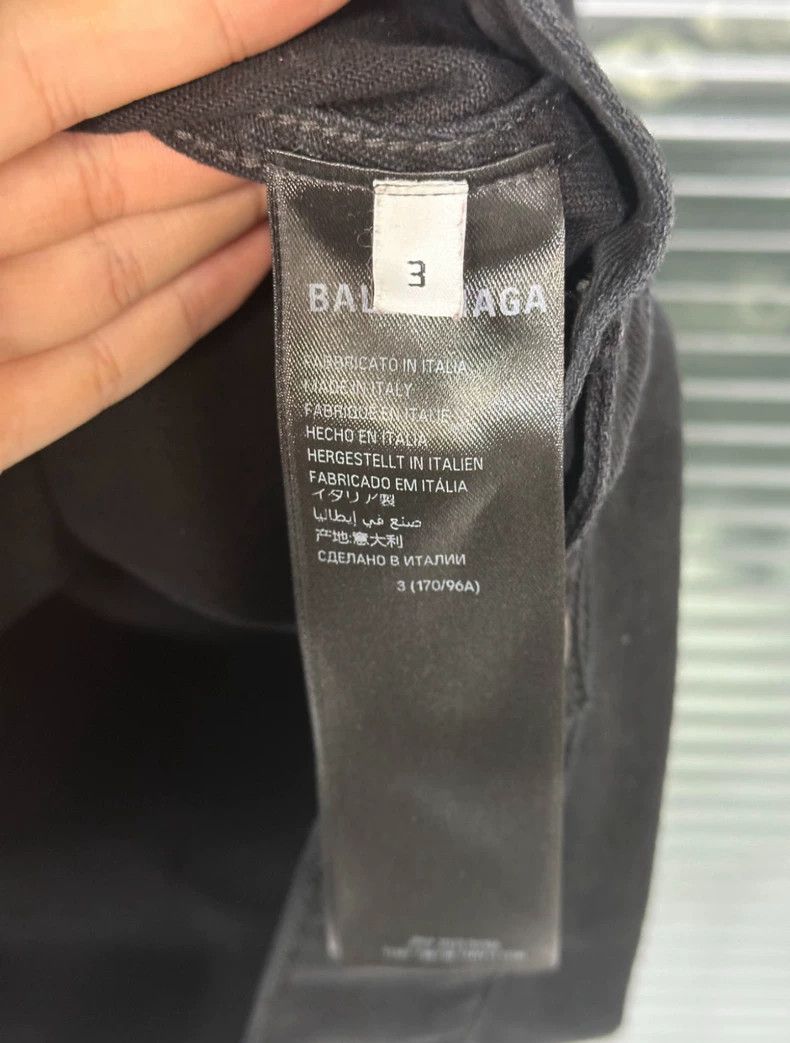 Balenciaga Balenciaga Black + Back + Tape + Denim + Jacket Size US L / EU 52-54 / 3 - 5 Thumbnail