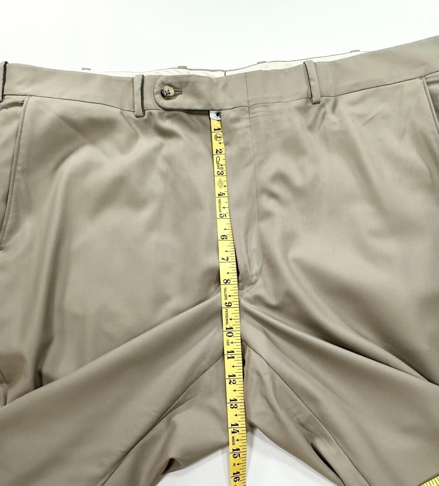 Other Tom James Royal Classic Flat Dress Pants Brown Mens 40/28 Size US 40 / EU 56 - 4 Thumbnail