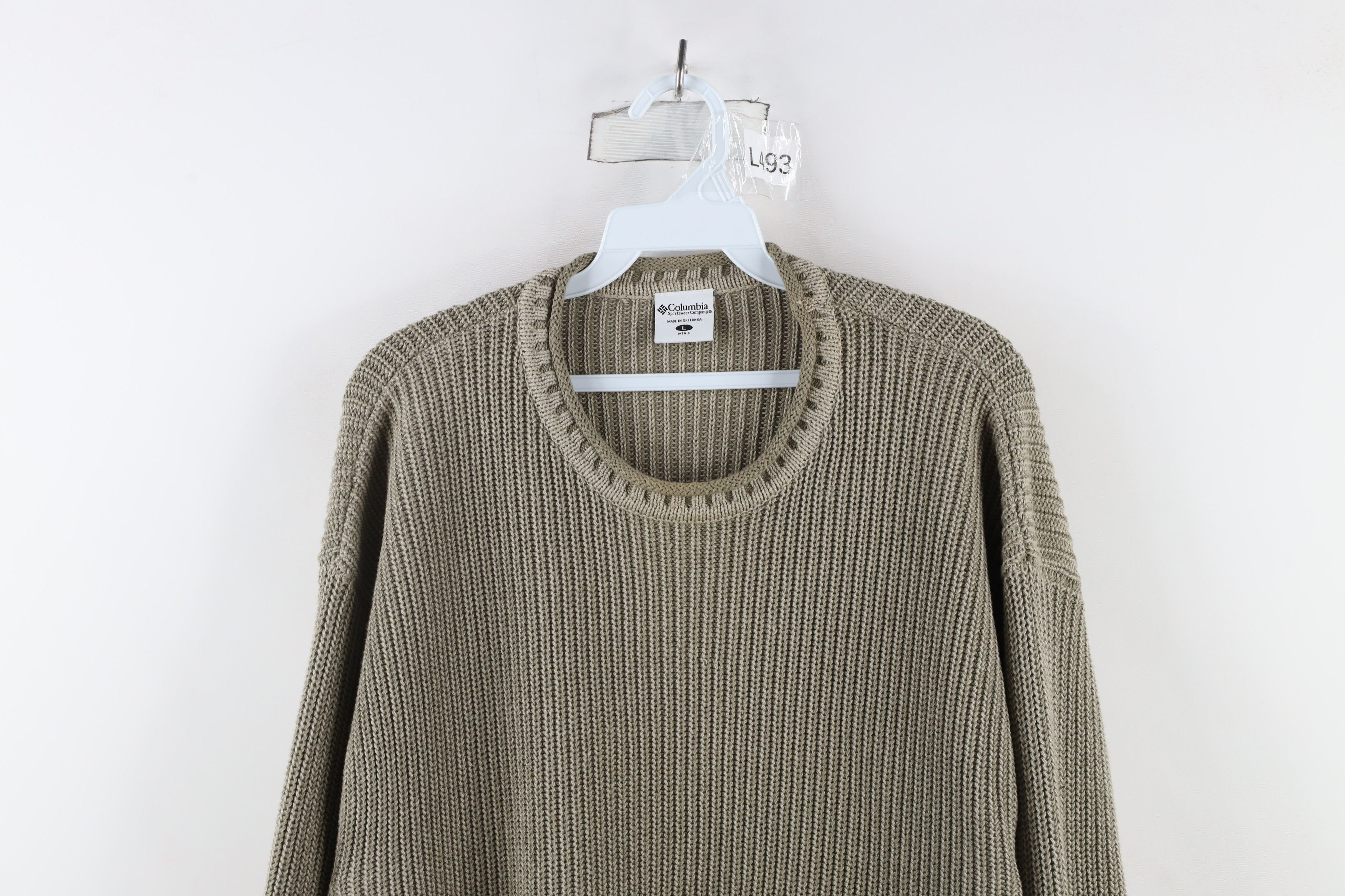 VINTAGE 90s COLUMBIA selling WOOL SWEATER