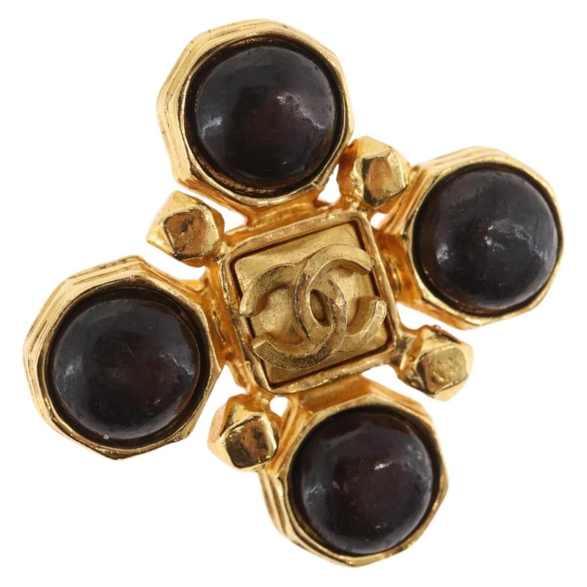 Chanel Chanel Coco Mark Brooch Size ONE SIZE - 1 Thumbnail