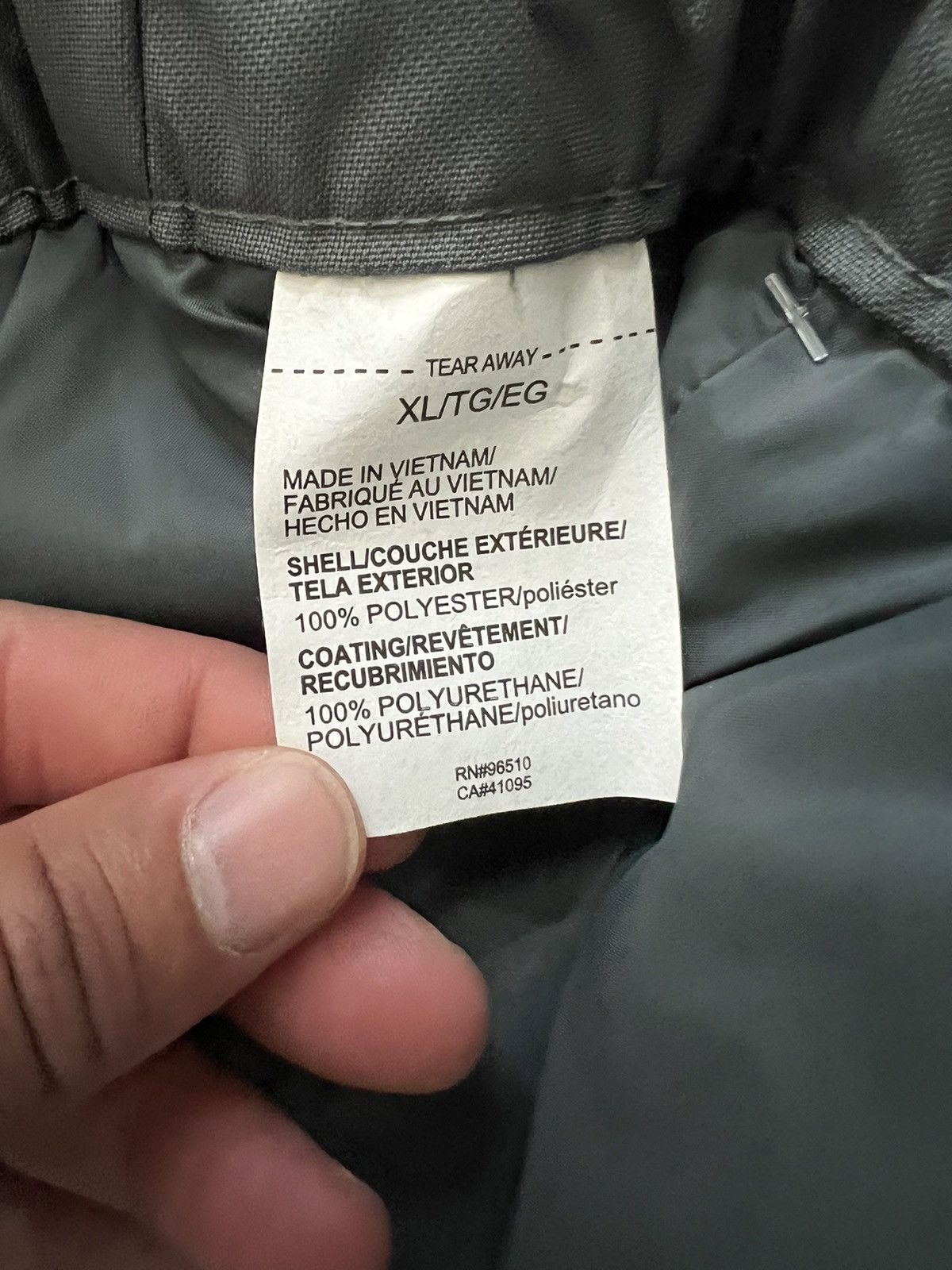Under Armour Under Armour Gray Stormproof Lined Rain Pants Waterproof Size US 34 / EU 50 - 12 Thumbnail