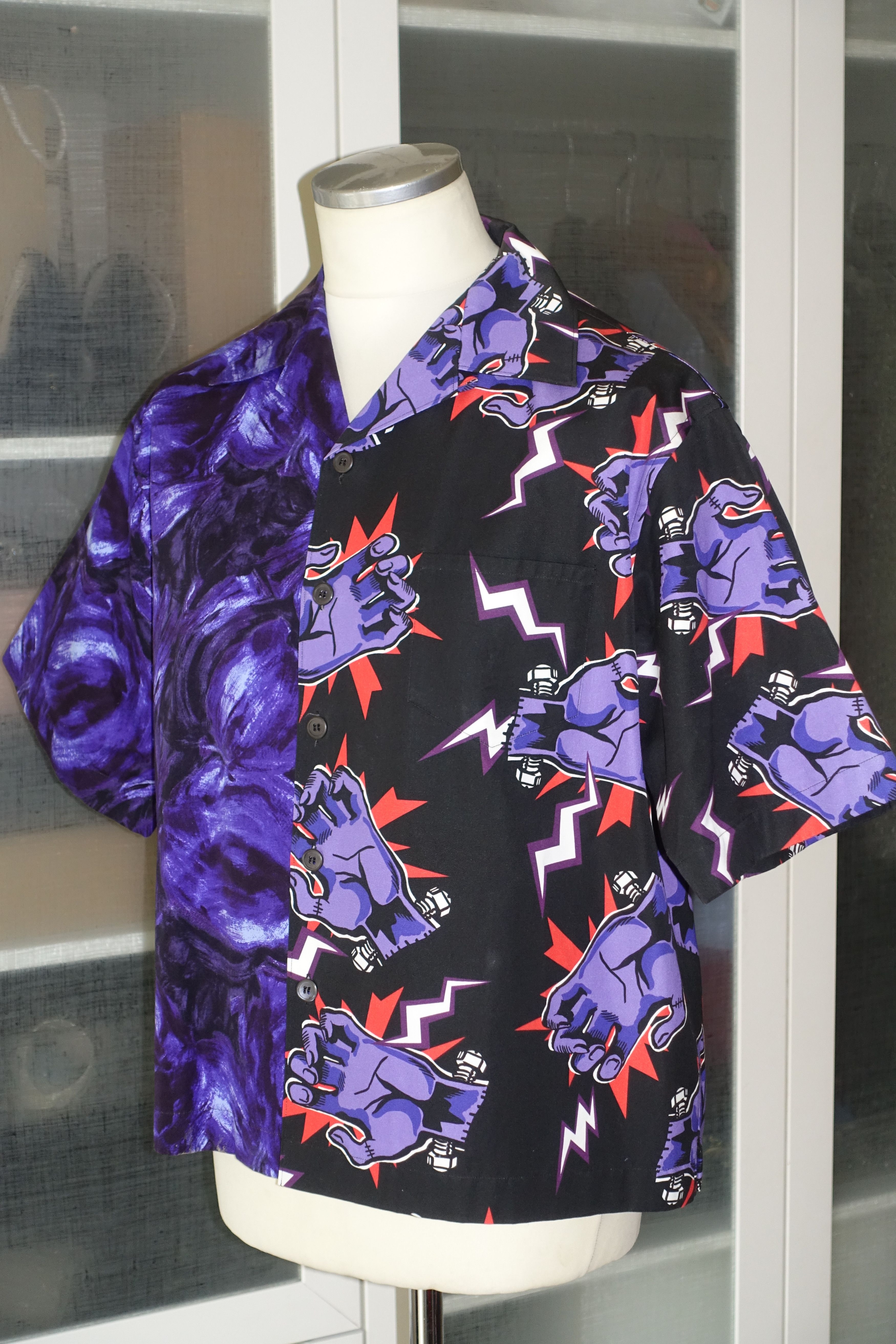Prada FW19 double match Frankenstein Universal shirt Size US L / EU 52-54 / 3 - 4 Thumbnail