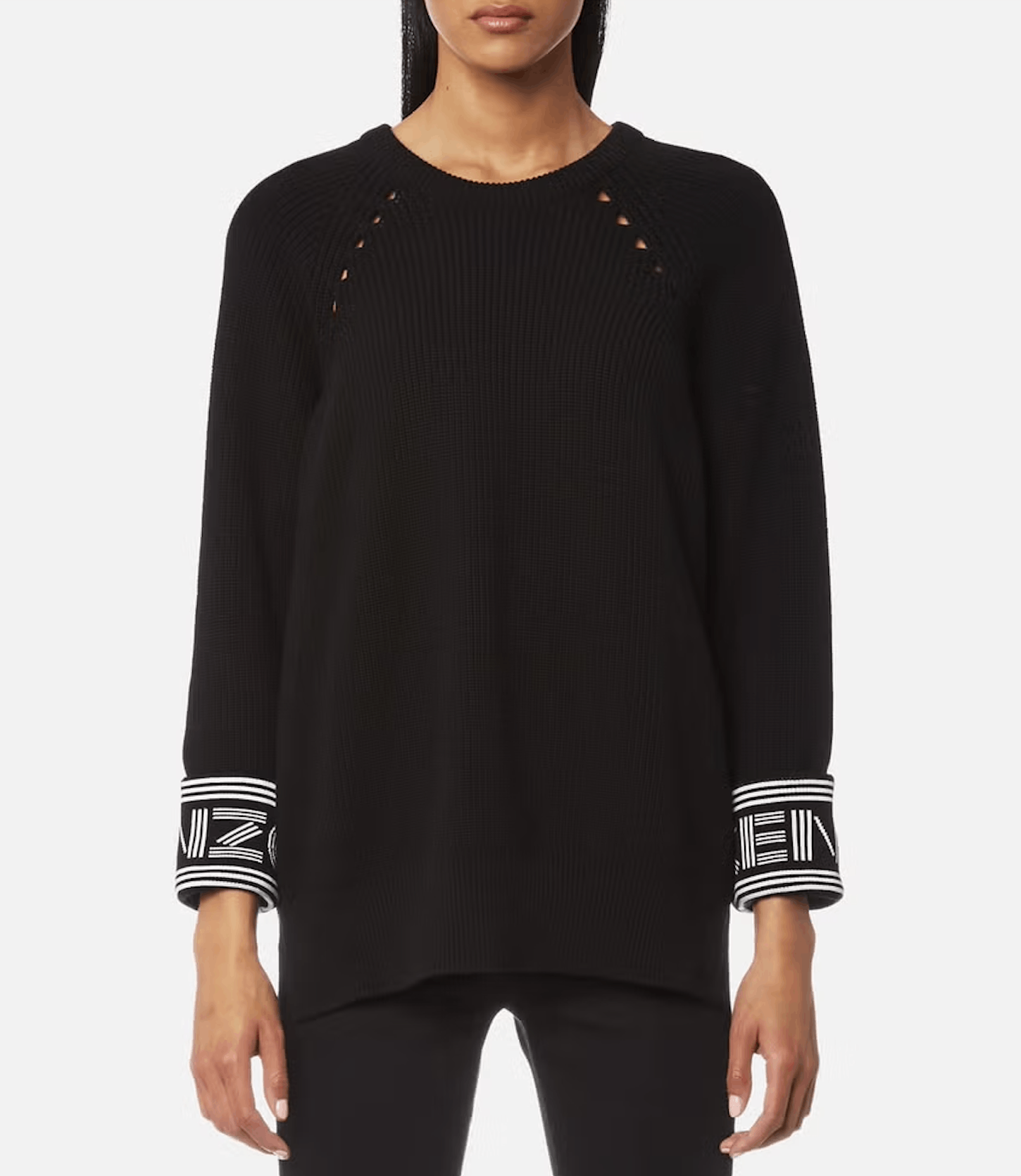 Kenzo Kenzo Reversable cuffs Sweater Size XS / US 0-2 / IT 36-38 - 1 Thumbnail