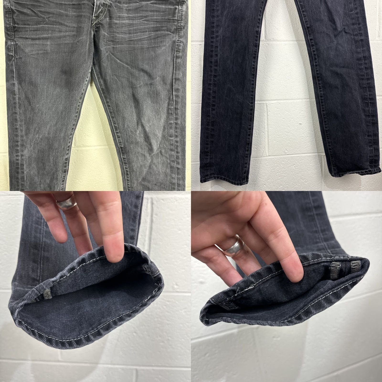Levi's Levi's 511 Jeans 30x32 Black Mens Skinny Mid Rise 5-Pocket Denim Button Zipper Logo Casual Pants NSCoder? Size US 30 / EU 46 - 8 Thumbnail