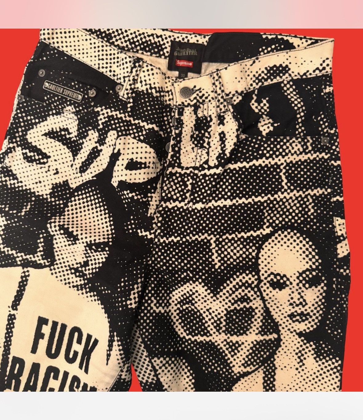 Jean Paul Gaultier × Supreme Supreme x Jean Paul Gaultier Size US 30 / EU 46 - 2 Thumbnail