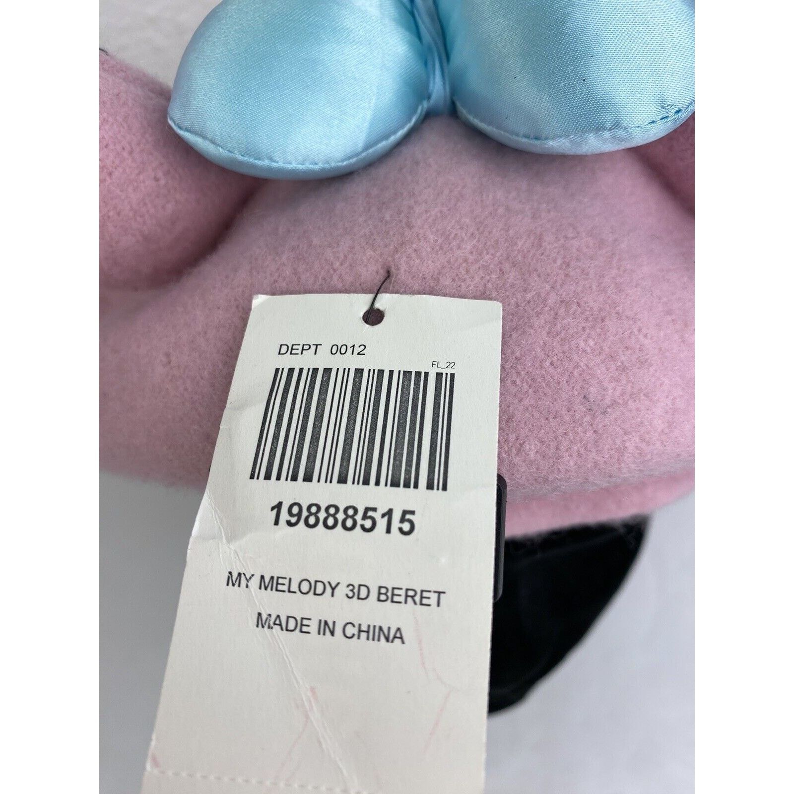 Other NWT Sanrio My Melody 3D Beret Hat Pink Blue Hot Topic Japan Size ONE SIZE - 3 Thumbnail