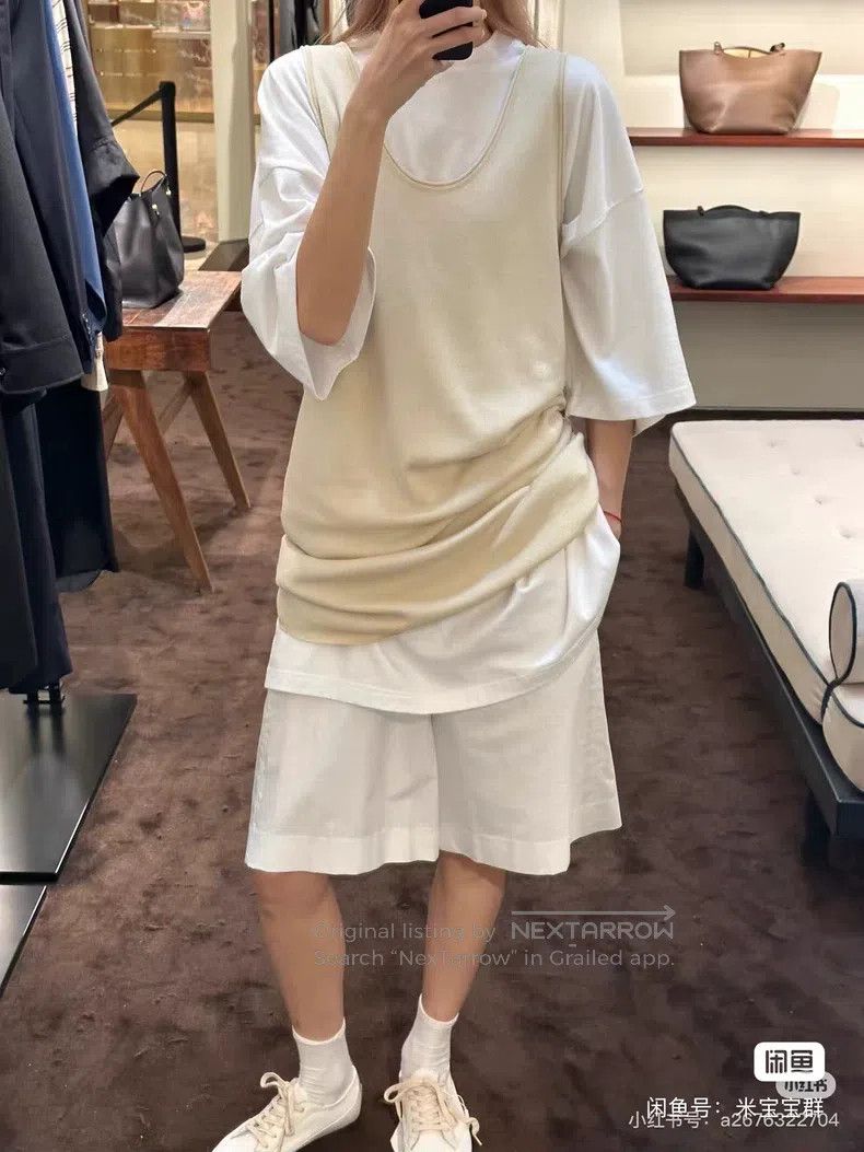 The Row The Row Ivory silk vest dress Size S / US 4 / IT 40 - 1 Thumbnail