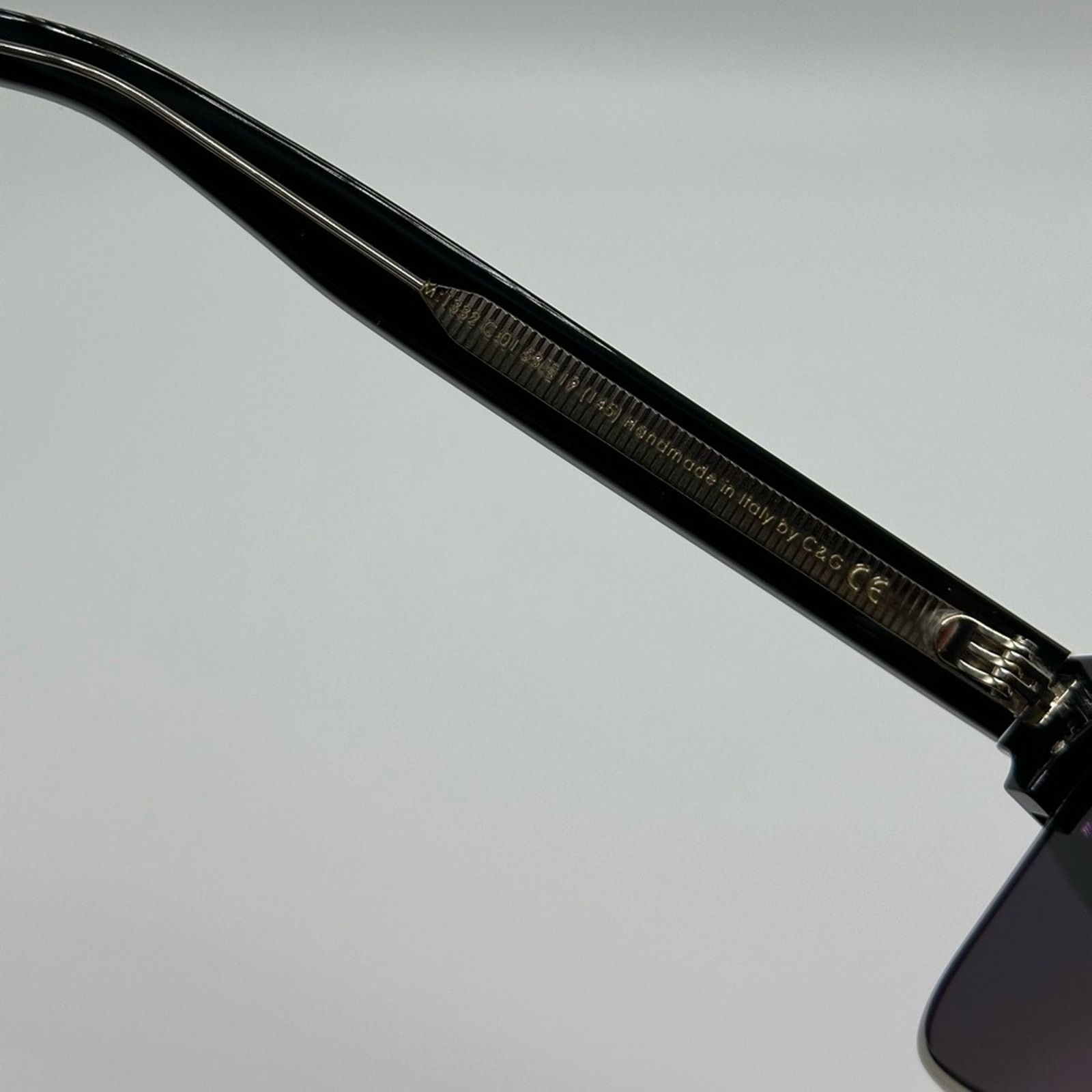 Cutler and Gross BRAND NEW CUTLER AND 1332 001 Black Grey Unisex Sunglasses Size ONE SIZE - 7 Thumbnail