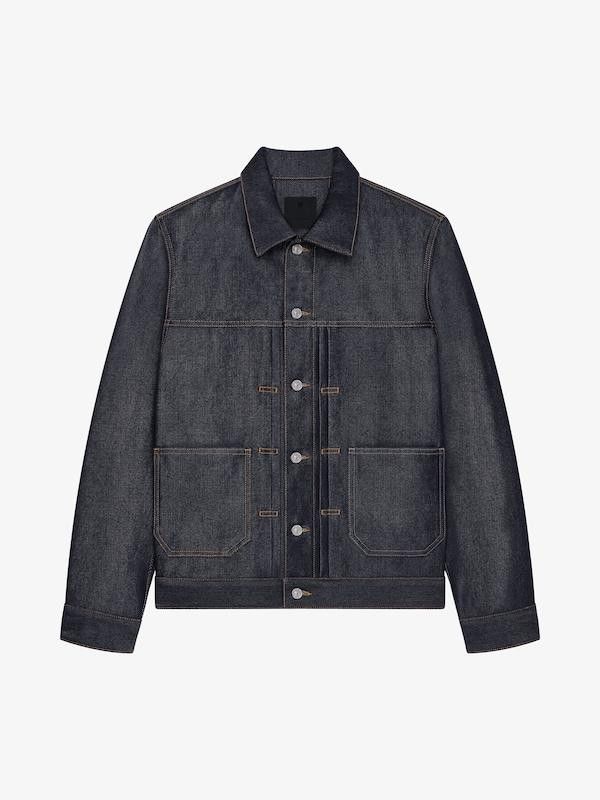 Givenchy o1srvl11e1225 Denim Jacket in Blue Size US M / EU 48-50 / 2 - 1 Preview