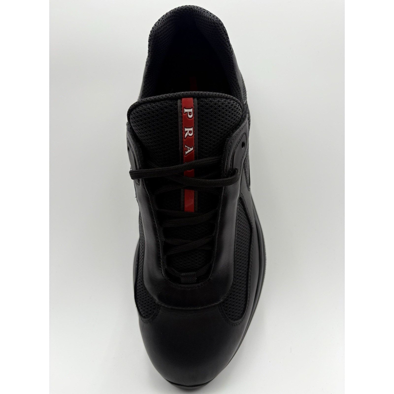 Prada Prada Americas Cup ' Black Leather ' | ONLY WORN 1x Size US 8 / EU 41 - 11 Thumbnail