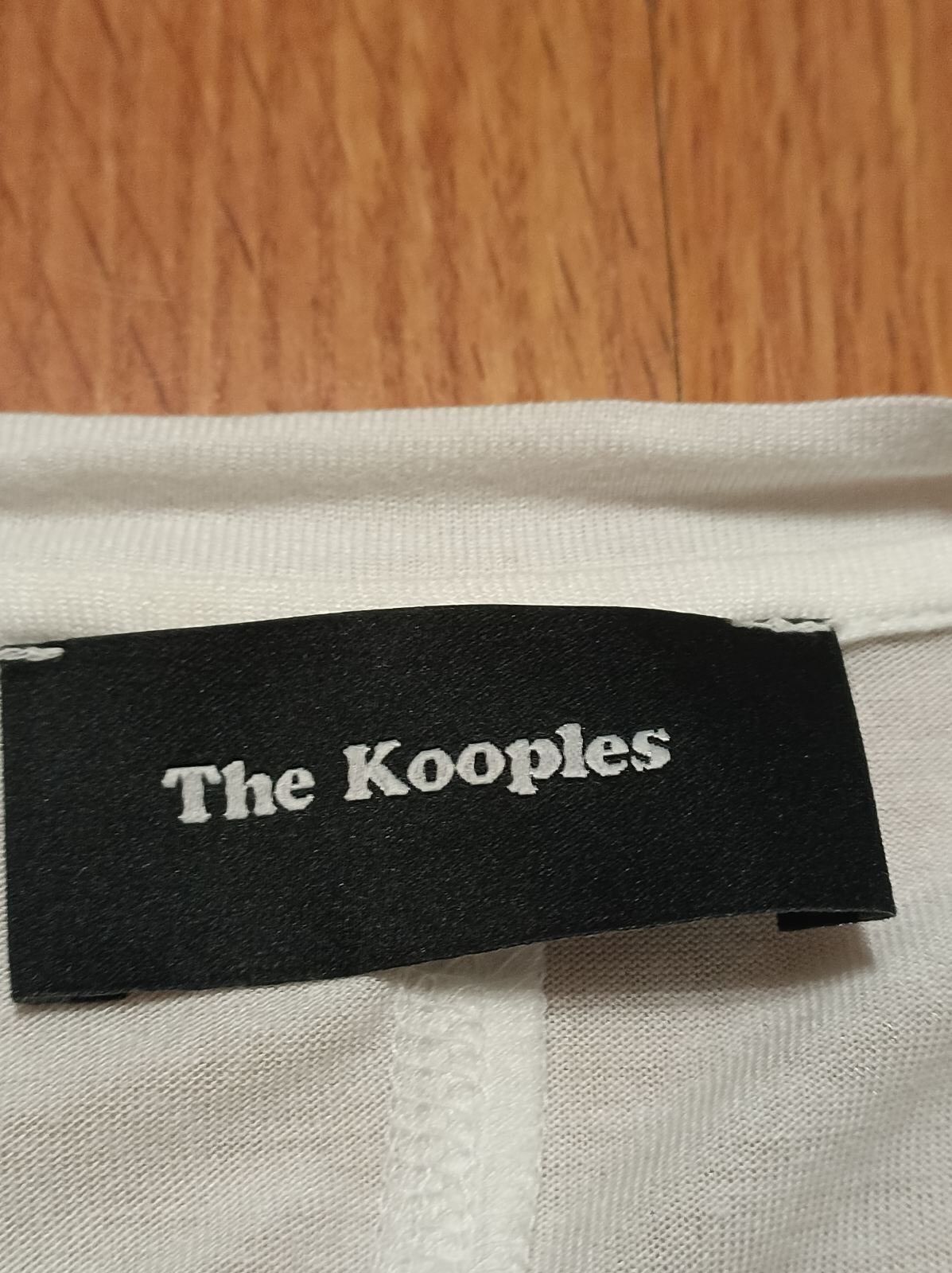 The Kooples The Kooples Embellished Plastron Necklace Jersey Tee Size 2 Size M / US 6-8 / IT 42-44 - 10 Thumbnail