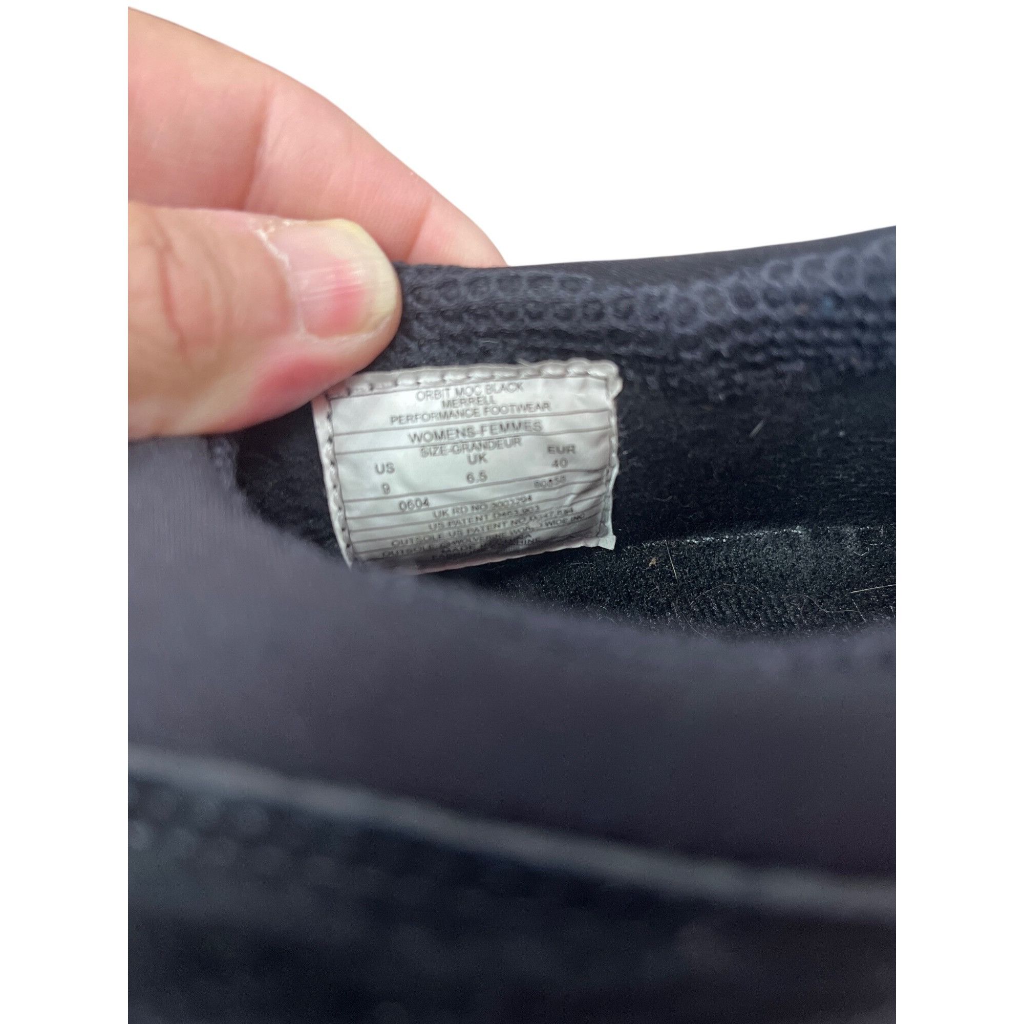 Merrell Merrell wms black leather orbit moc mules shoes sz 9 SKU 10- Size US 9 / IT 39 - 6 Thumbnail