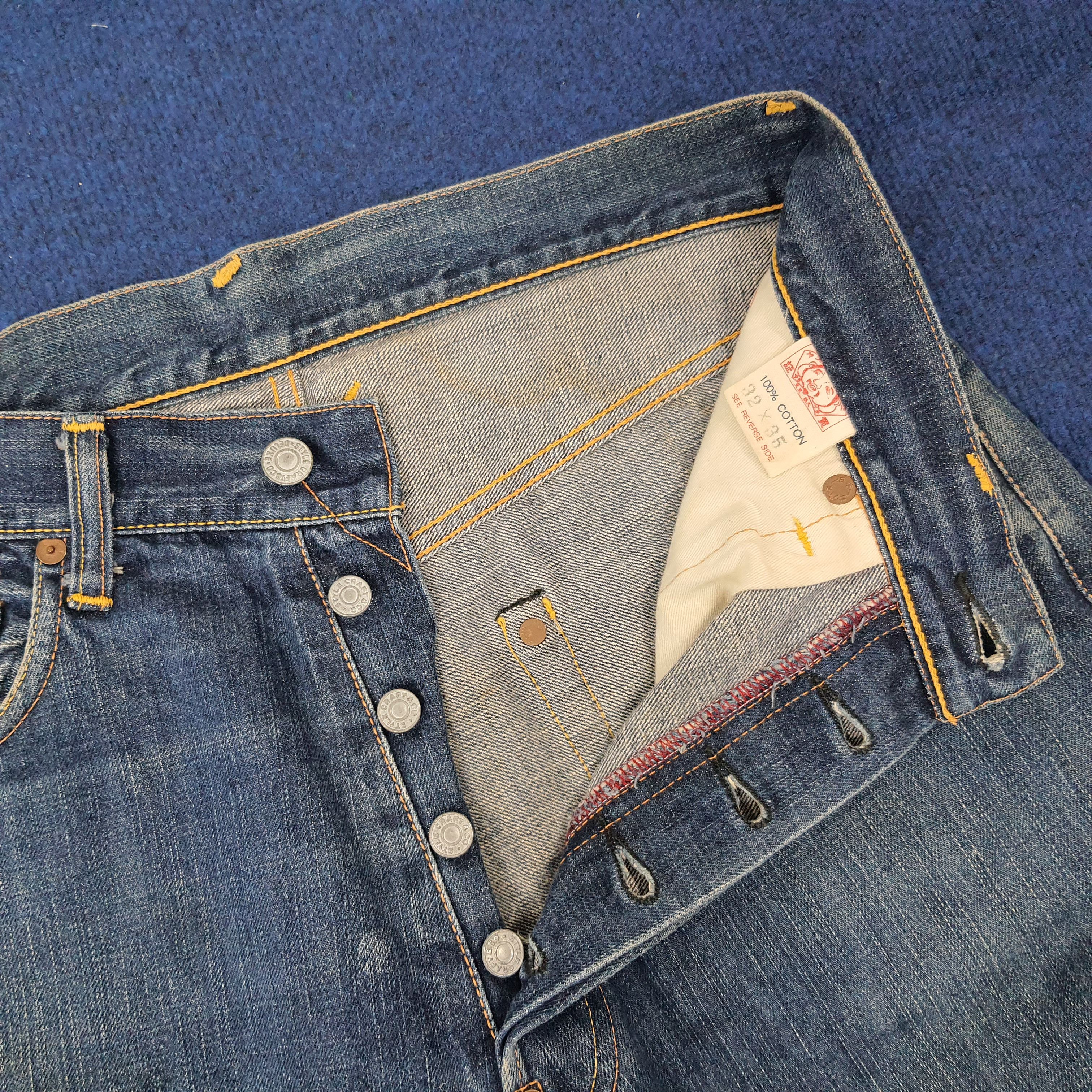 Evisu Vintage Evisu Japan Custom Daicock Jeans C272N20 Size US 31 - 8 Thumbnail