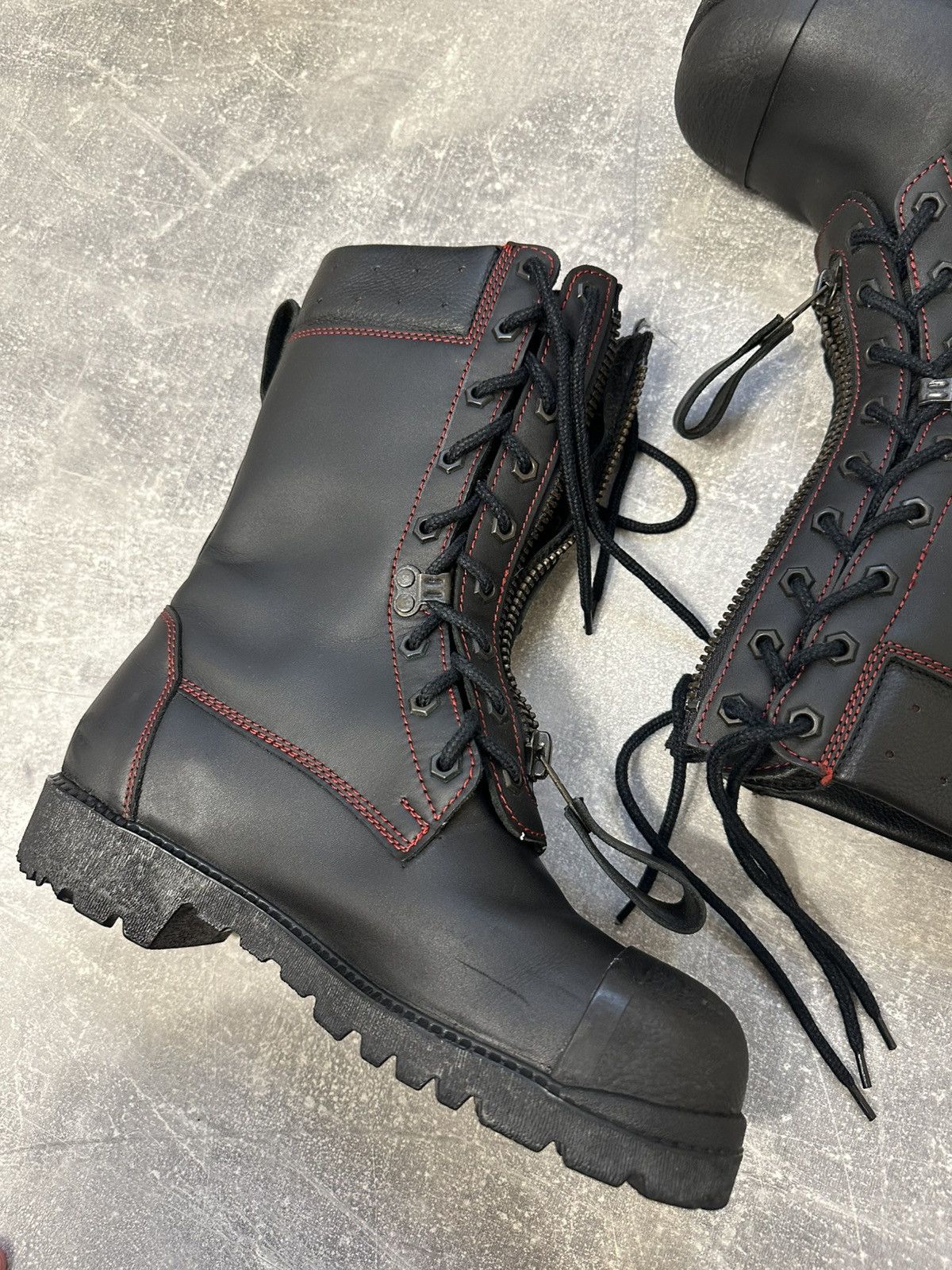 Vintage Vintage high boxer boots moto biker shoes core Size US 9 / IT 39 - 6 Thumbnail
