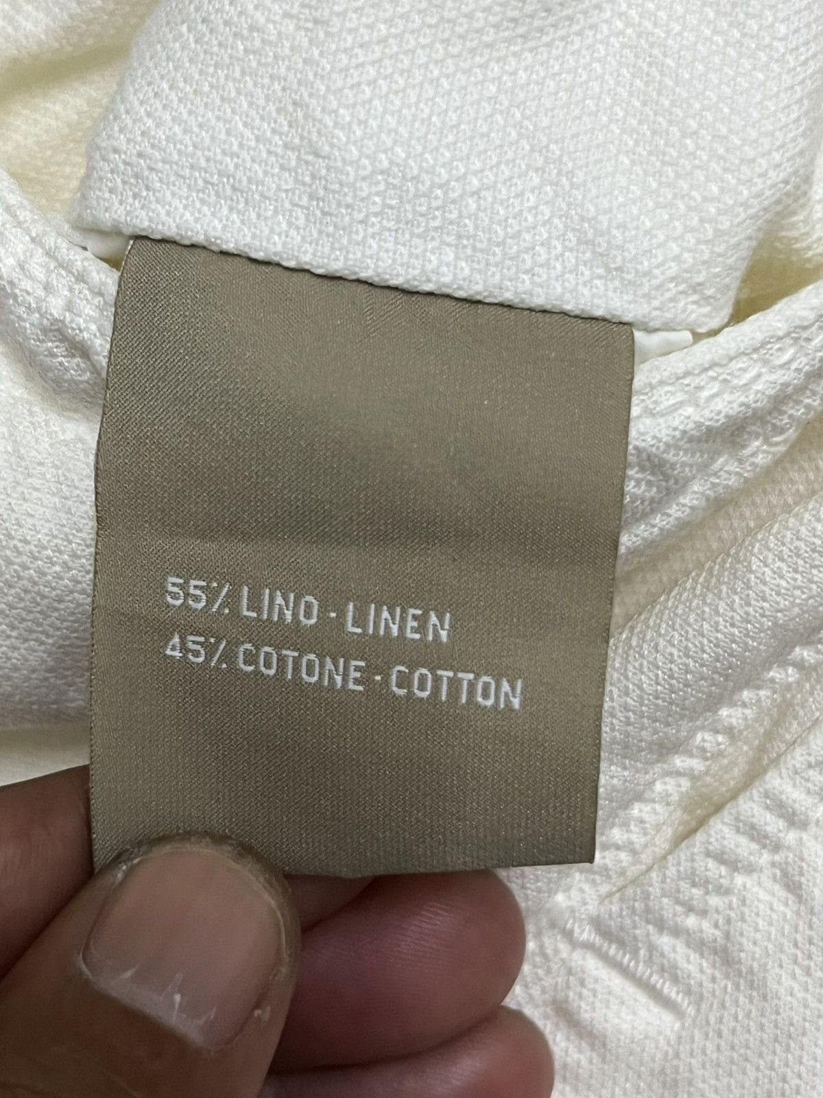 Slowear Incotex Slowear Slimfit Slacks Linen Pants Size US 33 - 10 Thumbnail