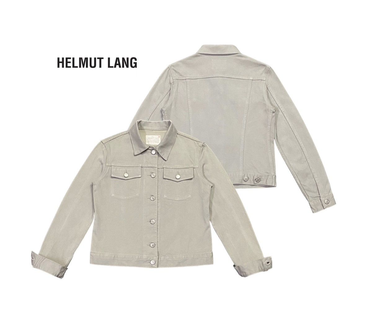 Helmut Lang Helmut Lang 2002 Raw Denim Jacket Size M / US 6-8 / IT 42-44 - 1 Thumbnail