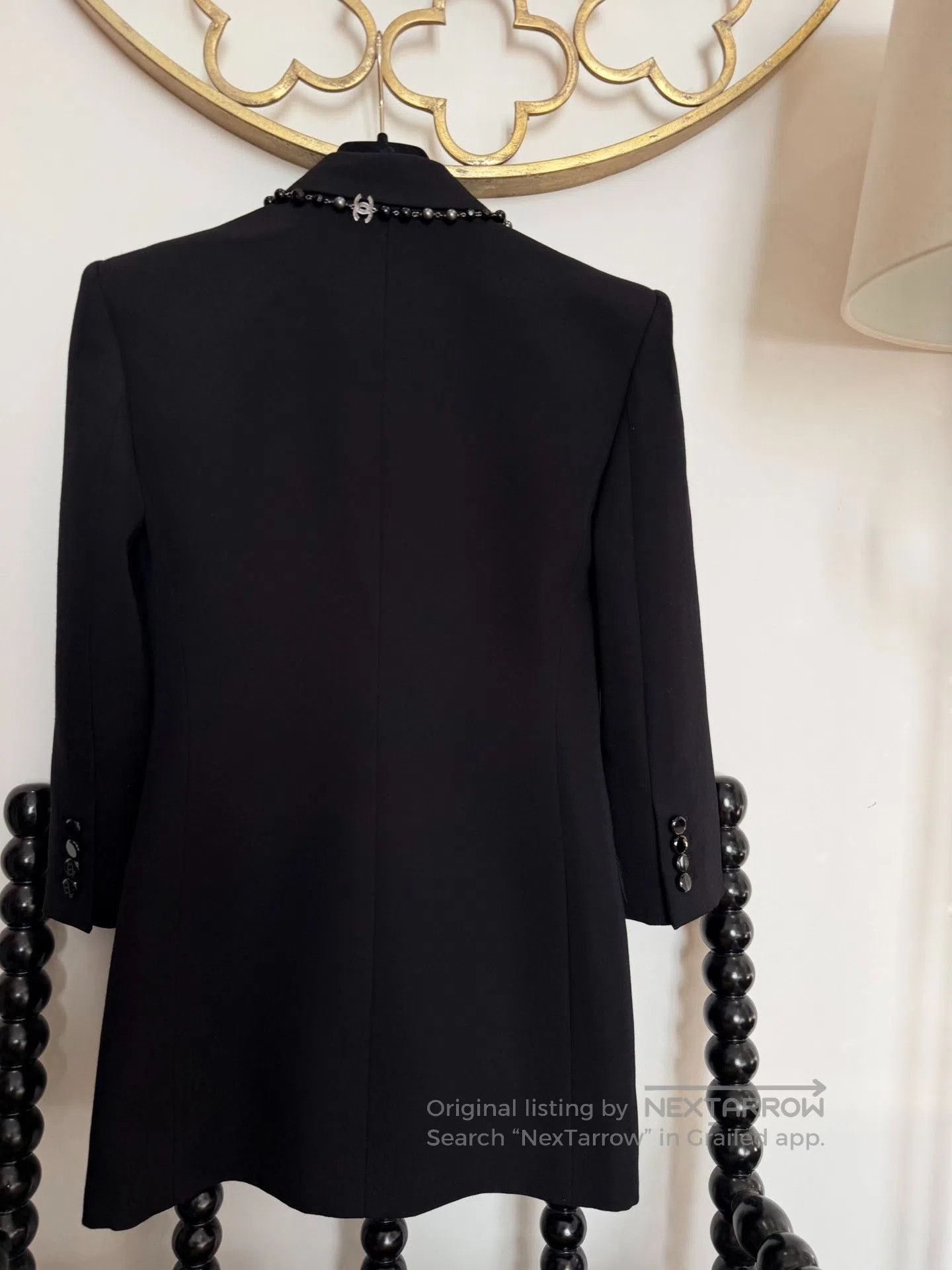 Saint Laurent Paris Saint Laurent Black Double. Size M / US 6-8 / IT 42-44 - 4 Thumbnail