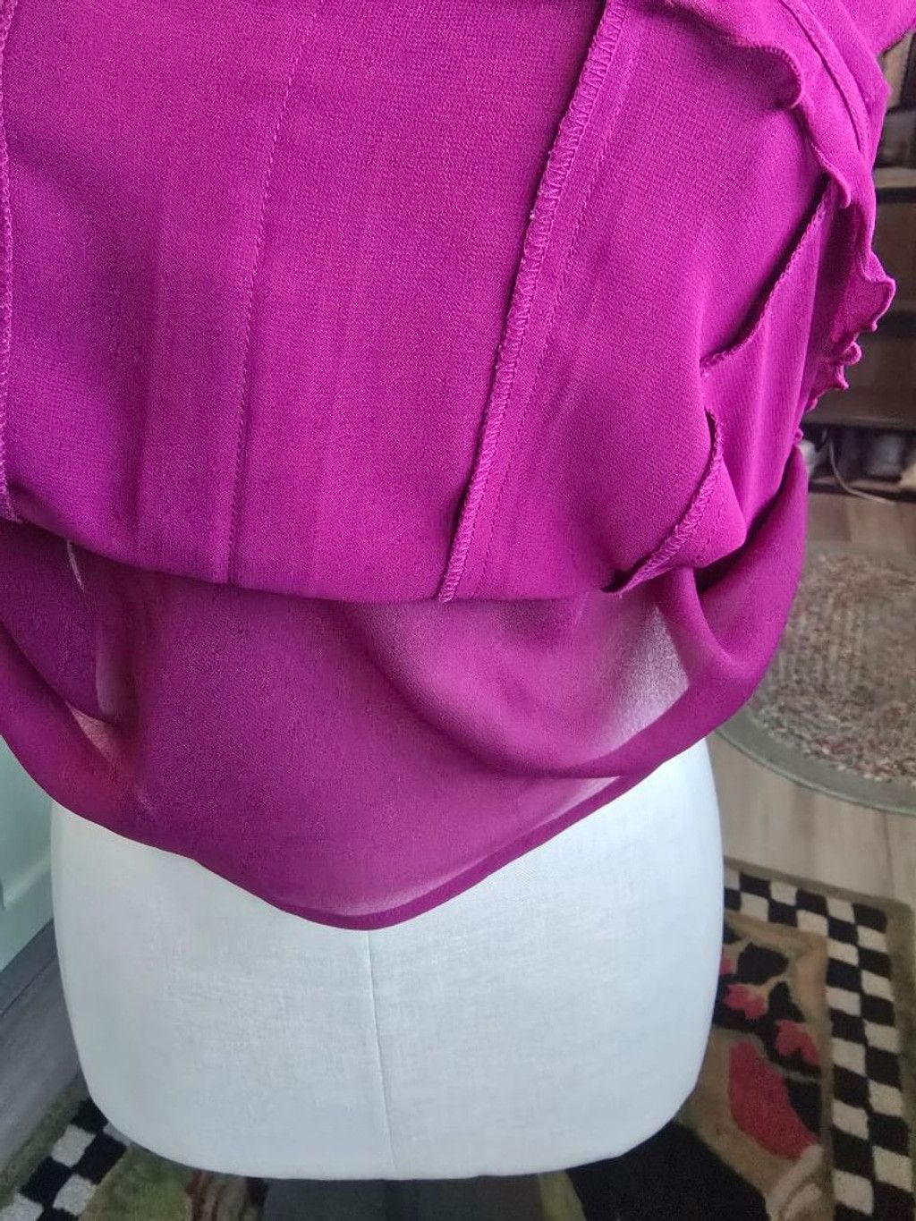 Ann Taylor Women's Ann Taylor Purple Sleeveless Tank Top Size 8 Size M / US 6-8 / IT 42-44 - 7 Thumbnail