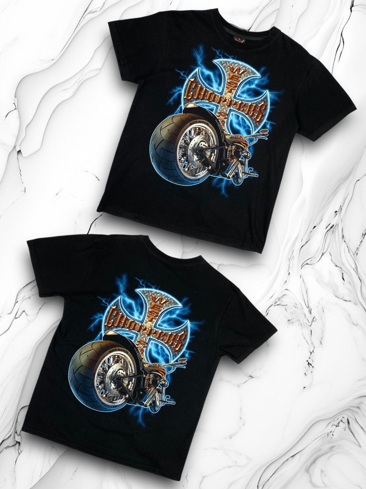 Vintage × West Coast Choppers Vintage West Coast Chopper Paul Walker Need for Speed tee Size US L / EU 52-54 / 3 - 1 Thumbnail