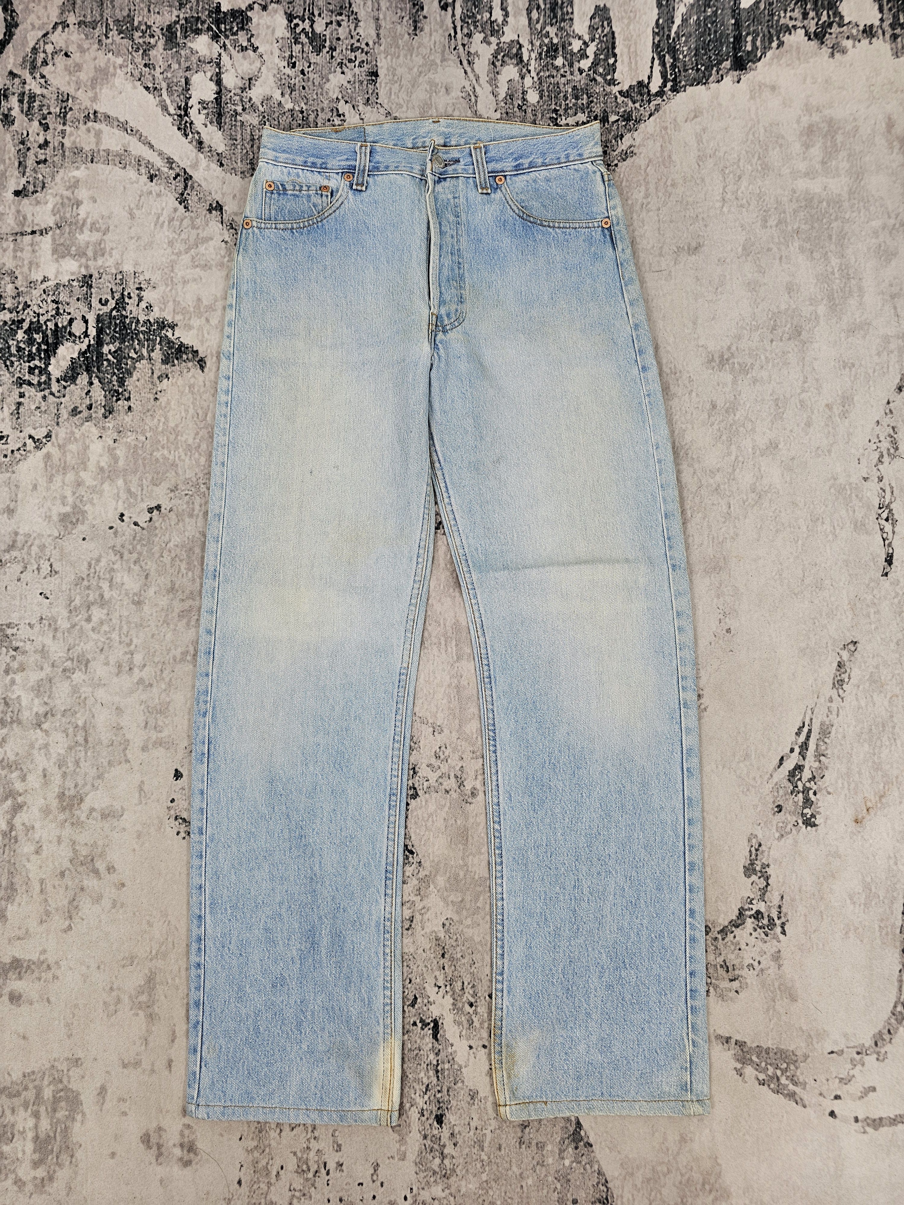 Levi's Vintage Clothing Vtg 90's LEVIS 501 XX Light Blue Faded Size 29X30 Jean L0413 Size US 29 - 1 Thumbnail