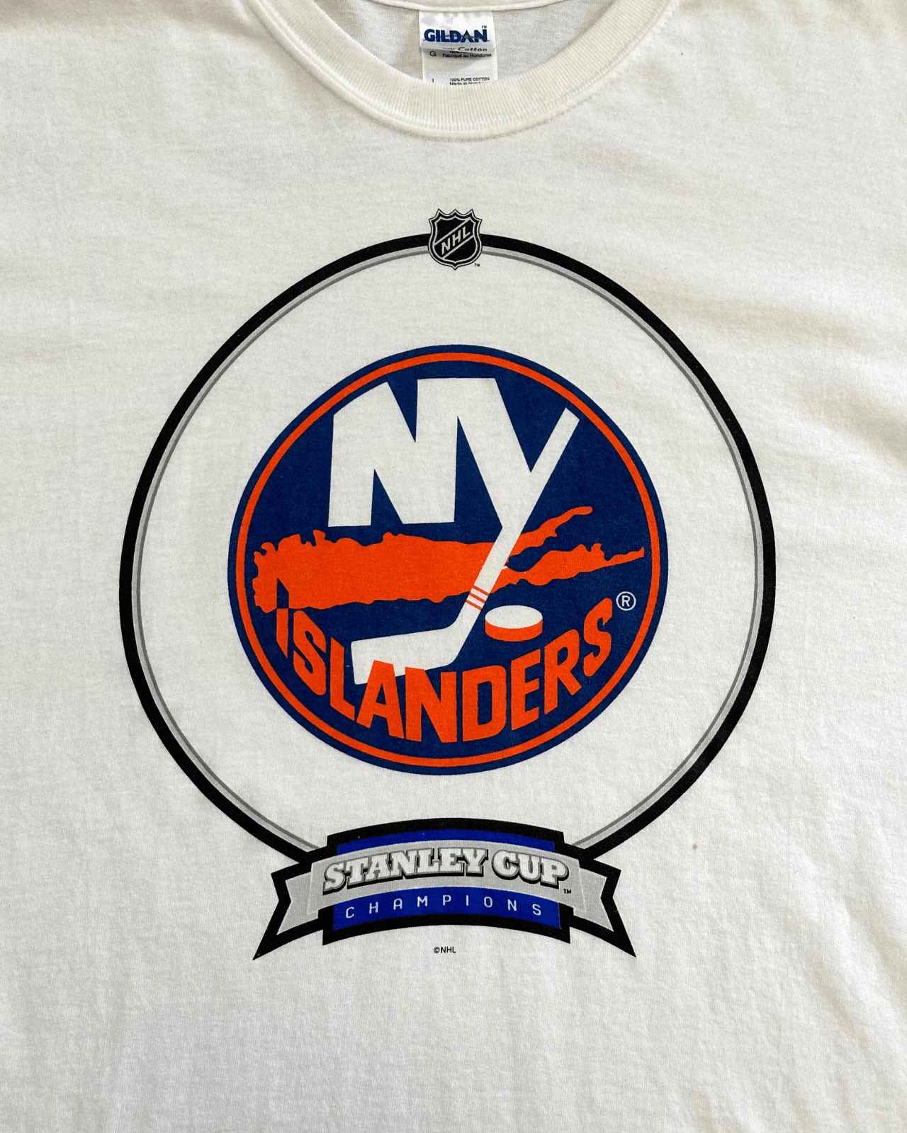 NHL × Vintage Vintage NHL x Bud Light New York Islanders T-Shirt - Large Size US L / EU 52-54 / 3 - 3 Thumbnail