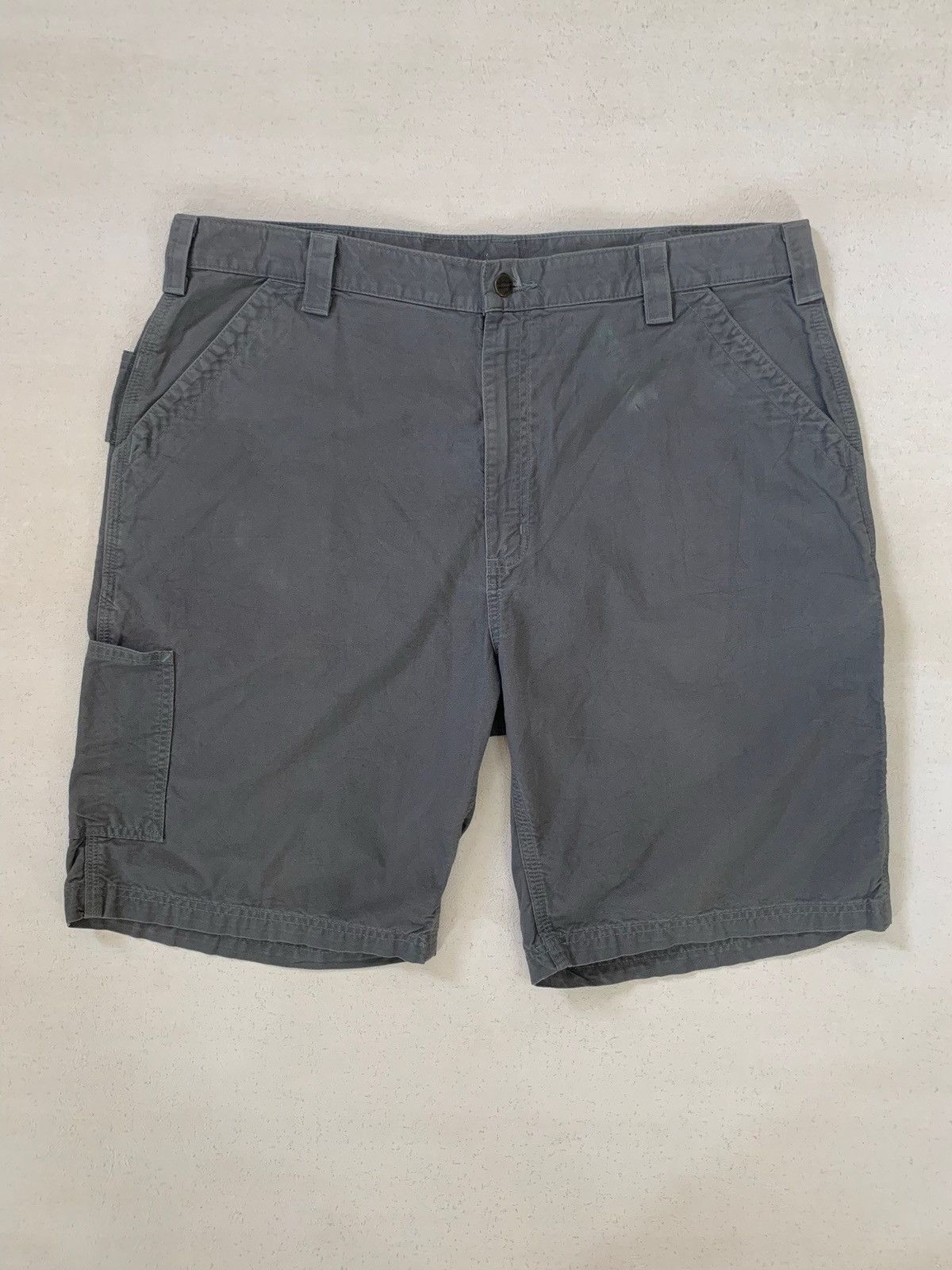 Carhartt Carhartt Short Carpenter Gray Original fit (B147-FAT) Size US 34 / EU 50 - 2 Thumbnail