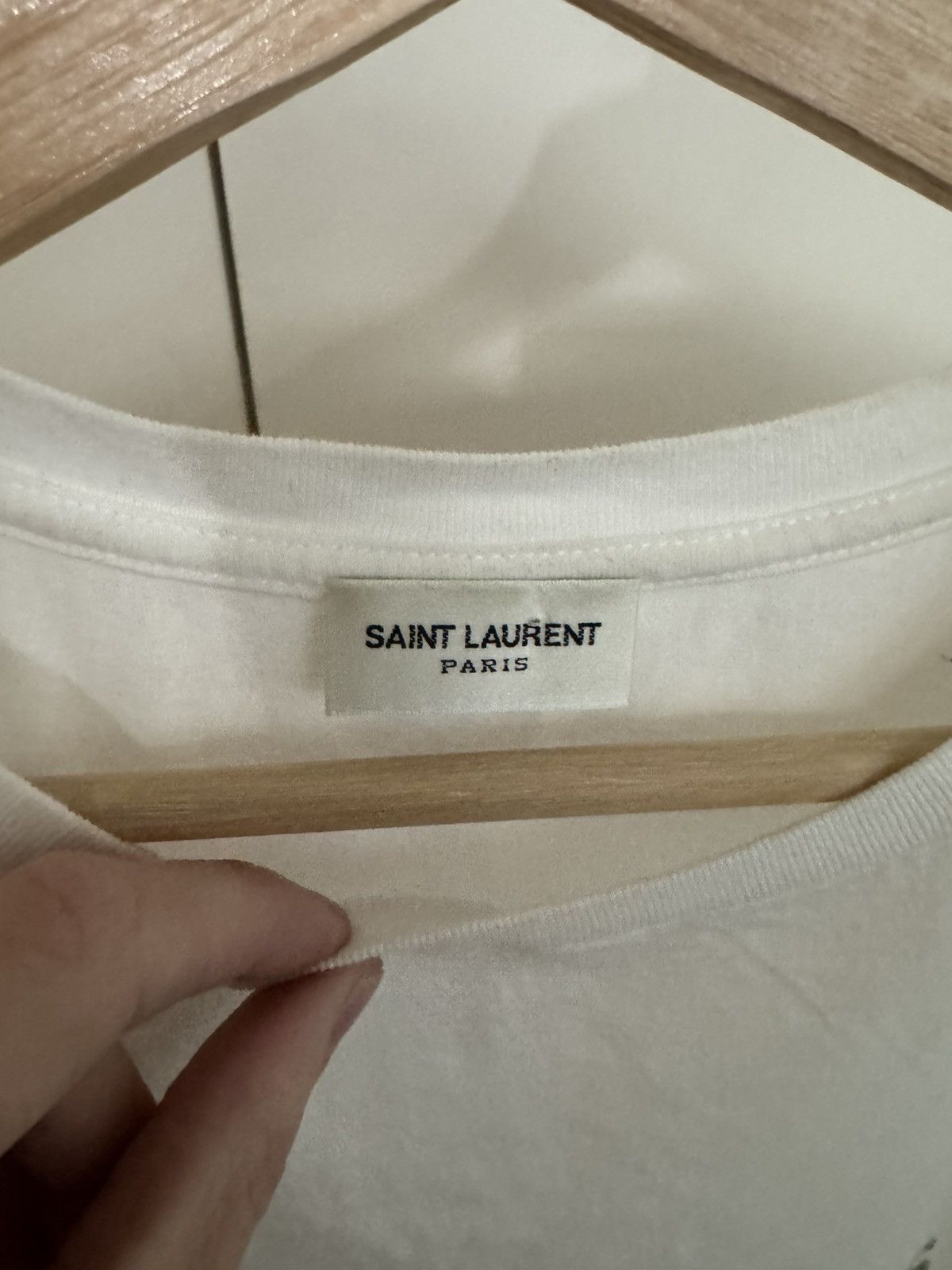 Saint Laurent Paris The Smiths tee Size US M / EU 48-50 / 2 - 2 Thumbnail