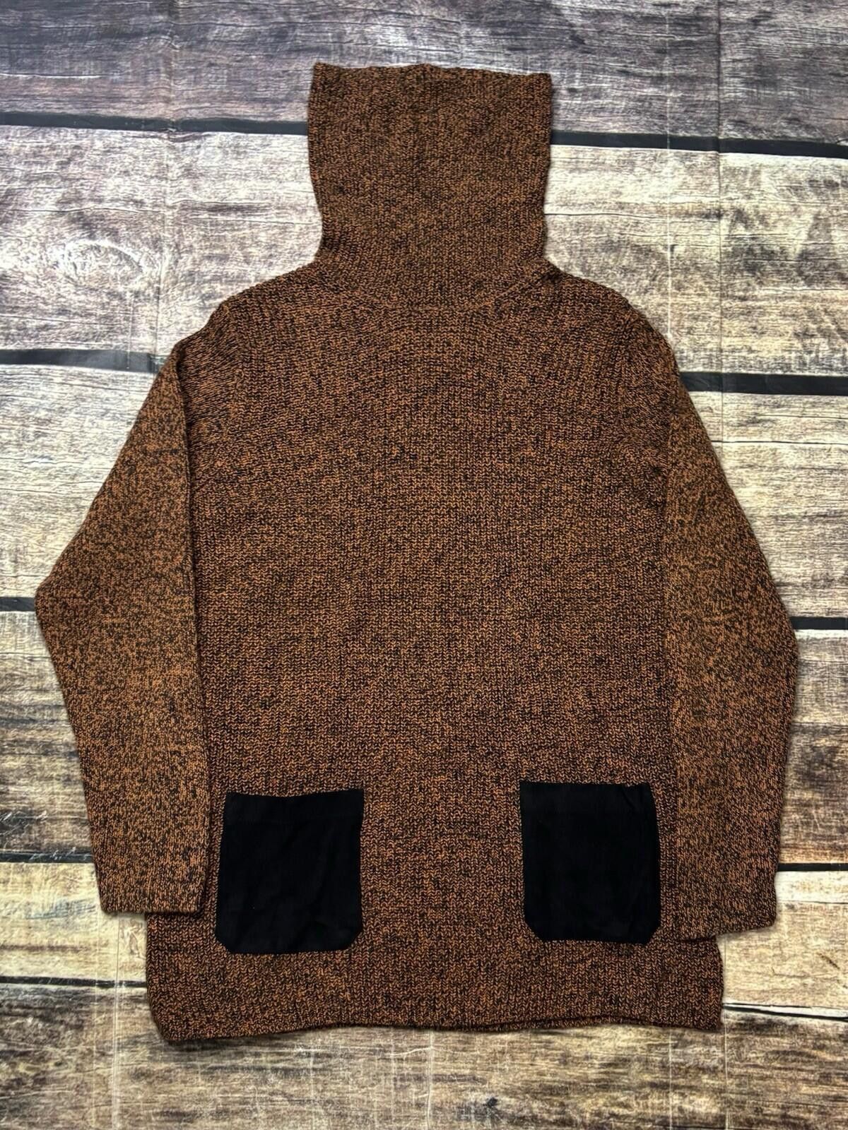 Other Susan Graver Sweater Womens Medium Chunky Knit Faux Suede Size M / US 6-8 / IT 42-44 - 1 Thumbnail