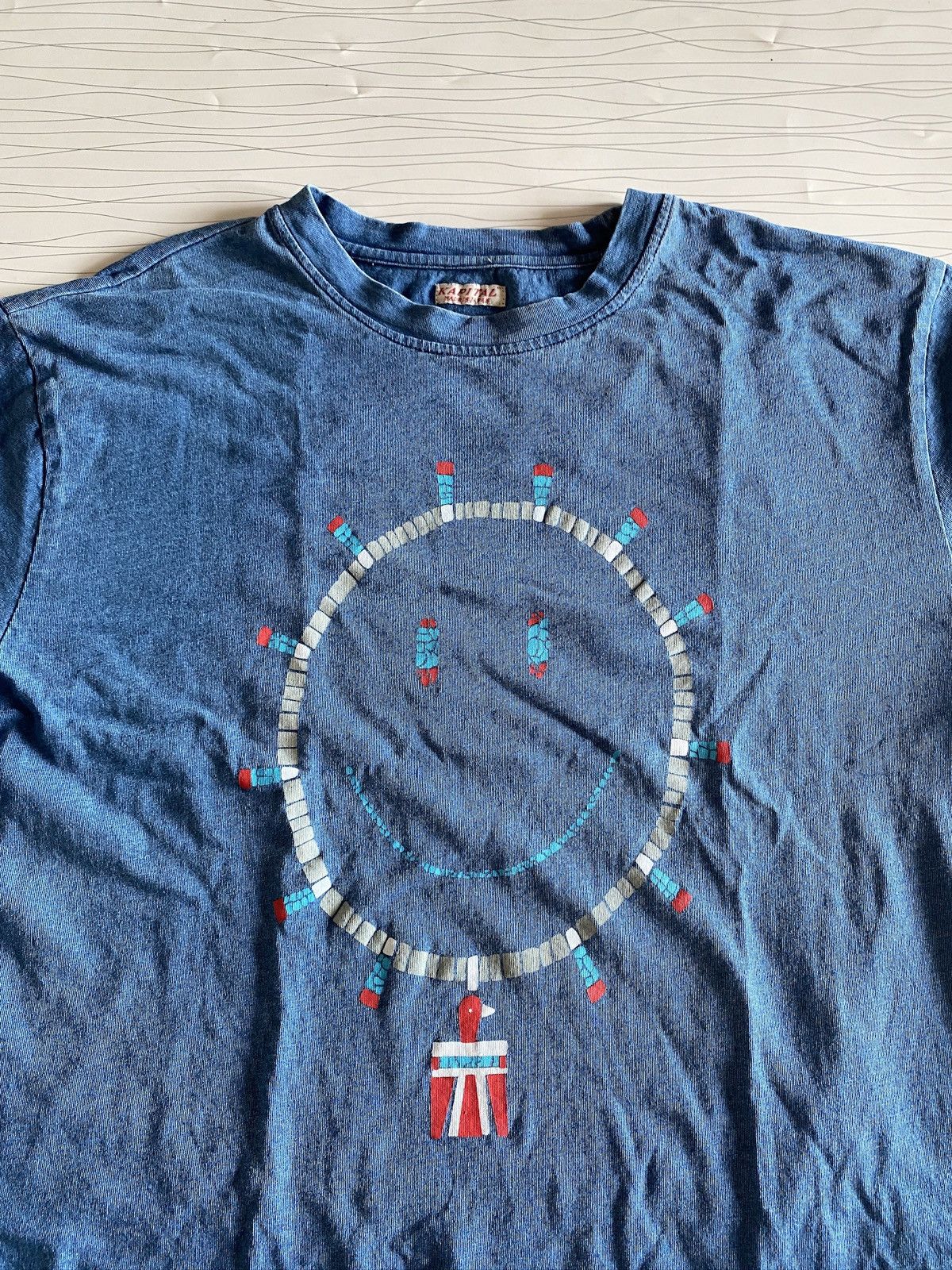 Kapital Kapital Wapisabi Smiley Tee Size US L / EU 52-54 / 3 - 4 Thumbnail