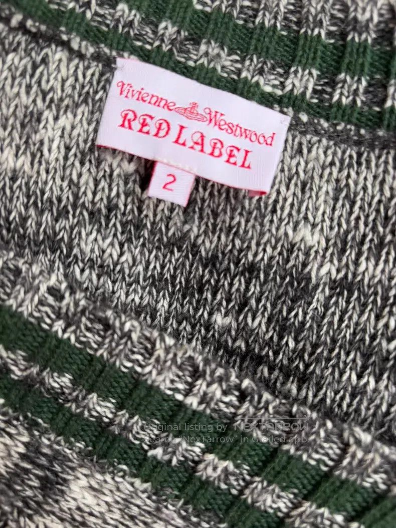Vivienne Westwood Vivienne Westwood Vintage green knitted school dress Size M / US 6-8 / IT 42-44 - 7 Thumbnail