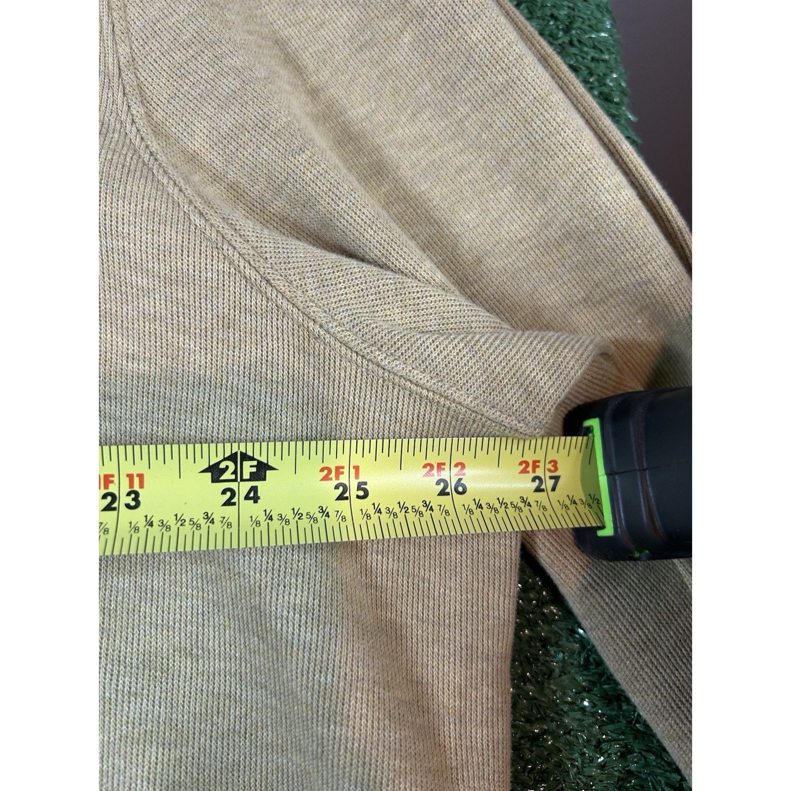 Ralph Lauren Polo by Ralph Lauren Men's Quarter Zip Pull Over Cream XXL Size US XXL / EU 58 / 5 - 7 Thumbnail