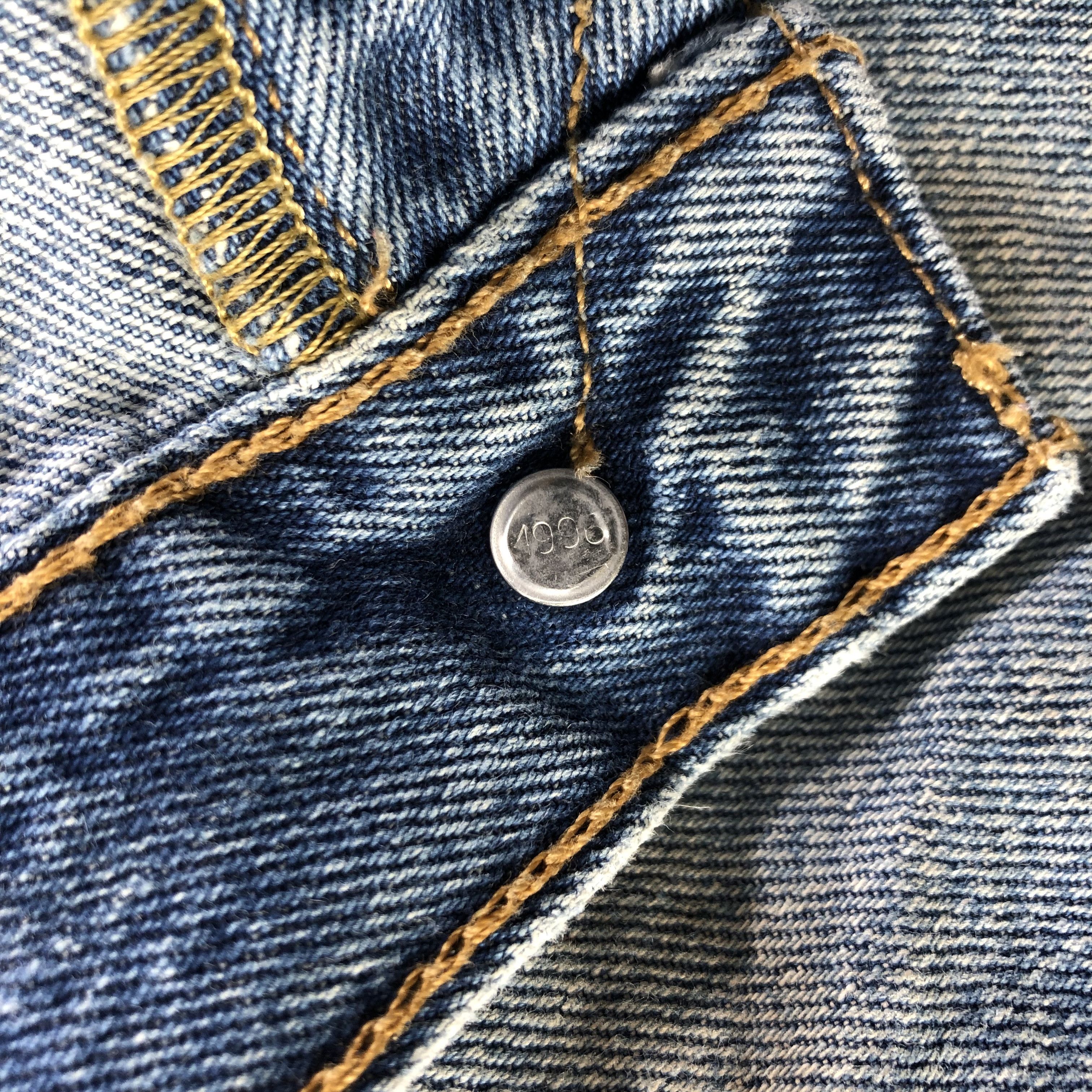 Levi's Vintage Blue Wash Levis 501 Jeans-J3514 Size US 33 - 8 Thumbnail