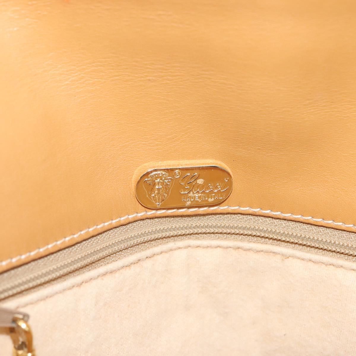 Gucci GUCCI Micro GG Supreme Shoulder Bag Pvc Beige Gold Size ONE SIZE - 16 Thumbnail