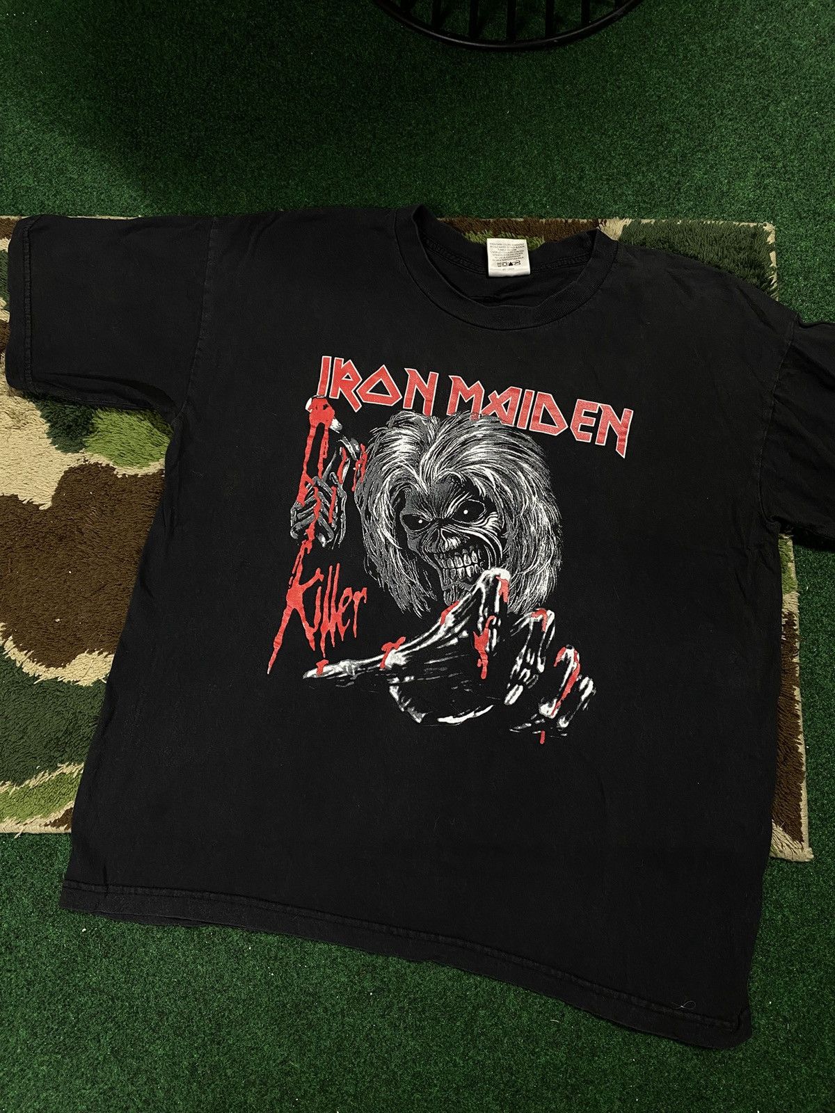 Vintage 90’s Iron Maiden Band Tee Shirt Large