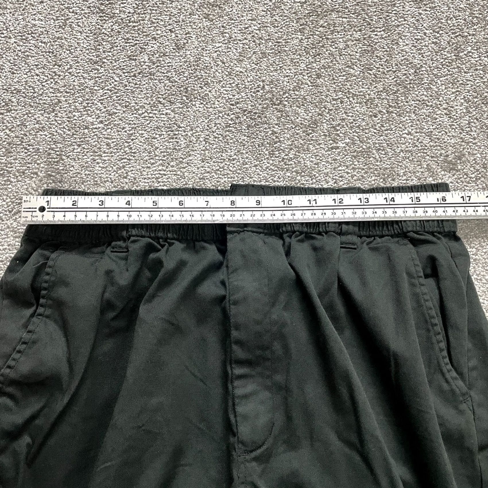 Vintage VINTAGE King Size Knockarounds Pants Mens 33 Tall Black Cotton Straight 33x40 Size US 33 - 6 Thumbnail