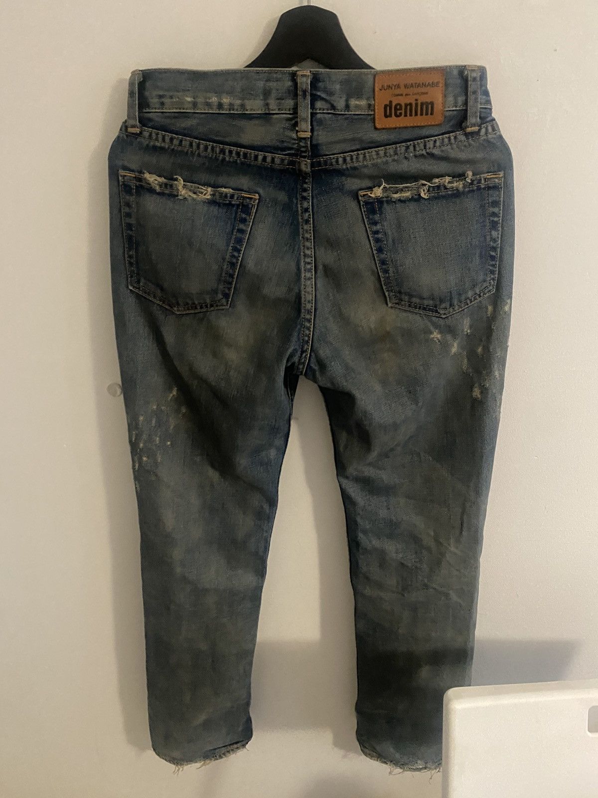 Junya Watanabe Junya Watanabe AW05 Destroyed Jeans Size US 28 / EU 44 - 3 Thumbnail