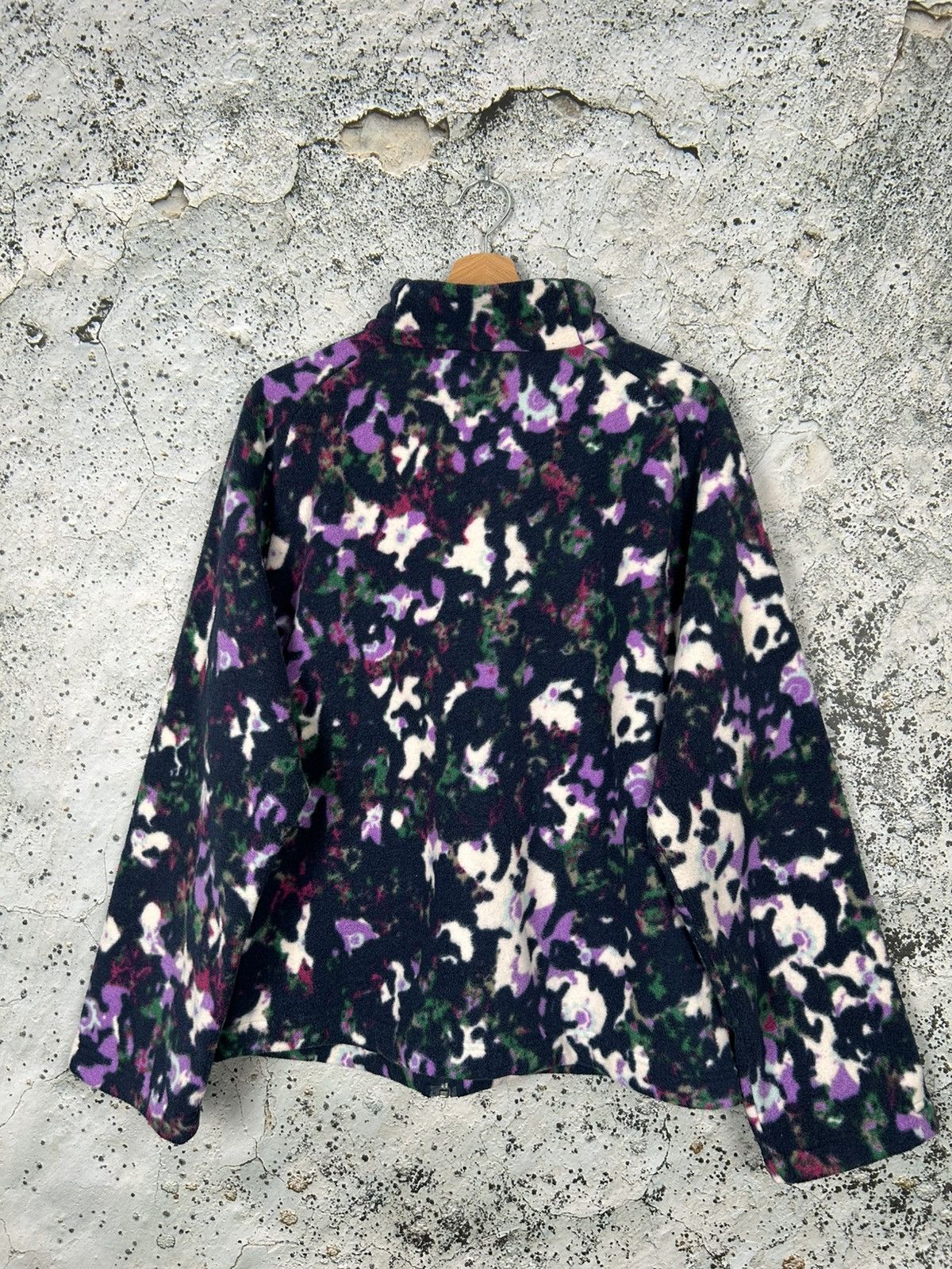 Adidas Adidas Floral Fleece Streetwear Gorpcore Outdoor Hype Size US L / EU 52-54 / 3 - 3 Thumbnail