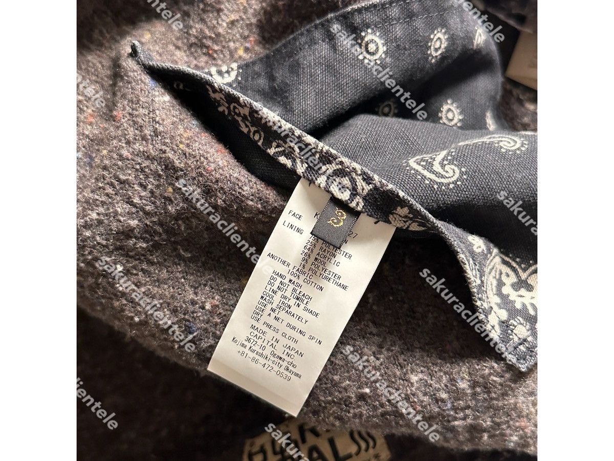 Kapital Kapital Multi-Boro Black Blue Mix Hooded Jacket Size US XL / EU 56 / 4 - 9 Thumbnail