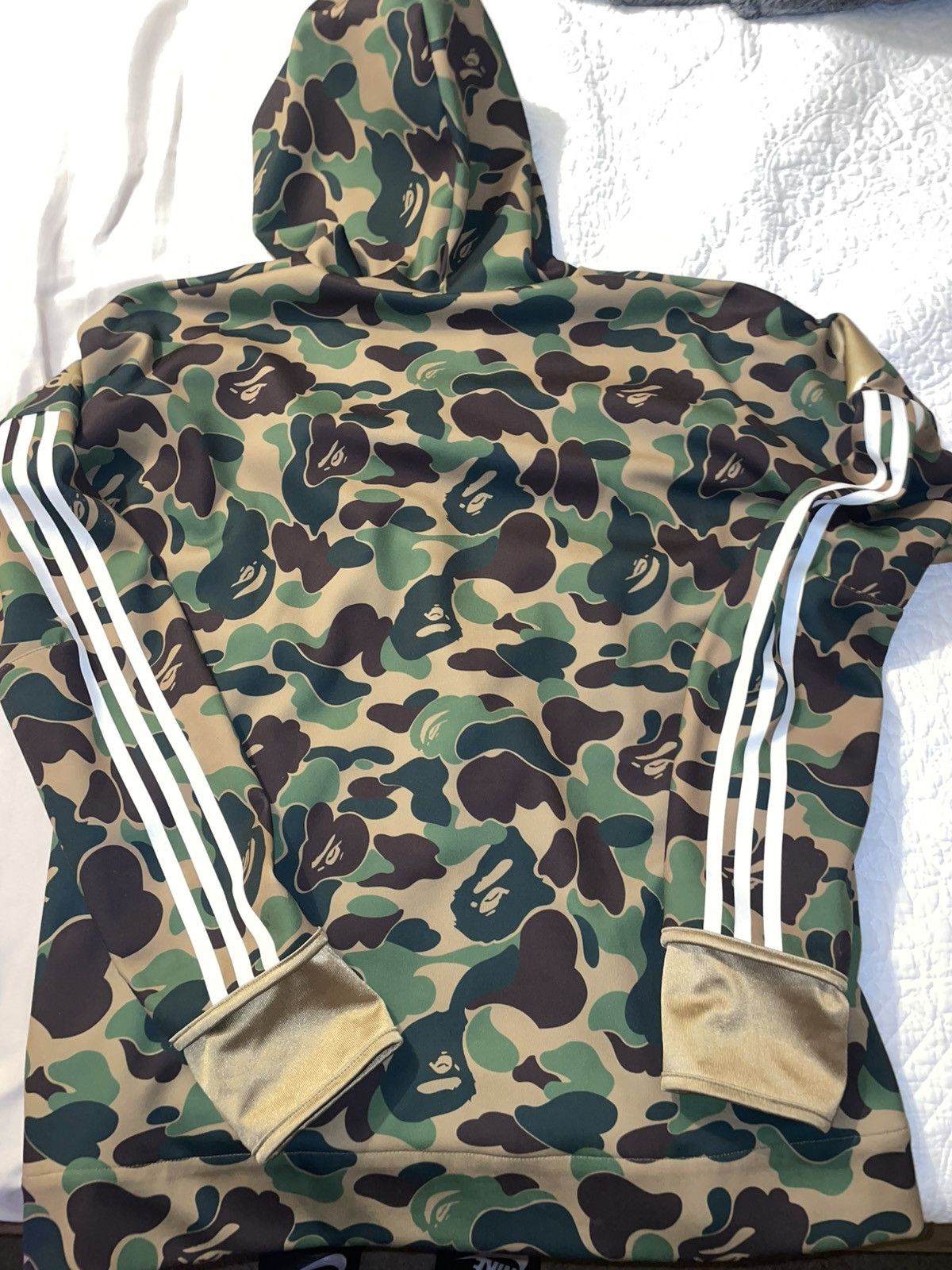 Adidas × Bape A Bathing Bape x Adidas Men's Full Zip Hoodie Size US L / EU 52-54 / 3 - 8 Thumbnail