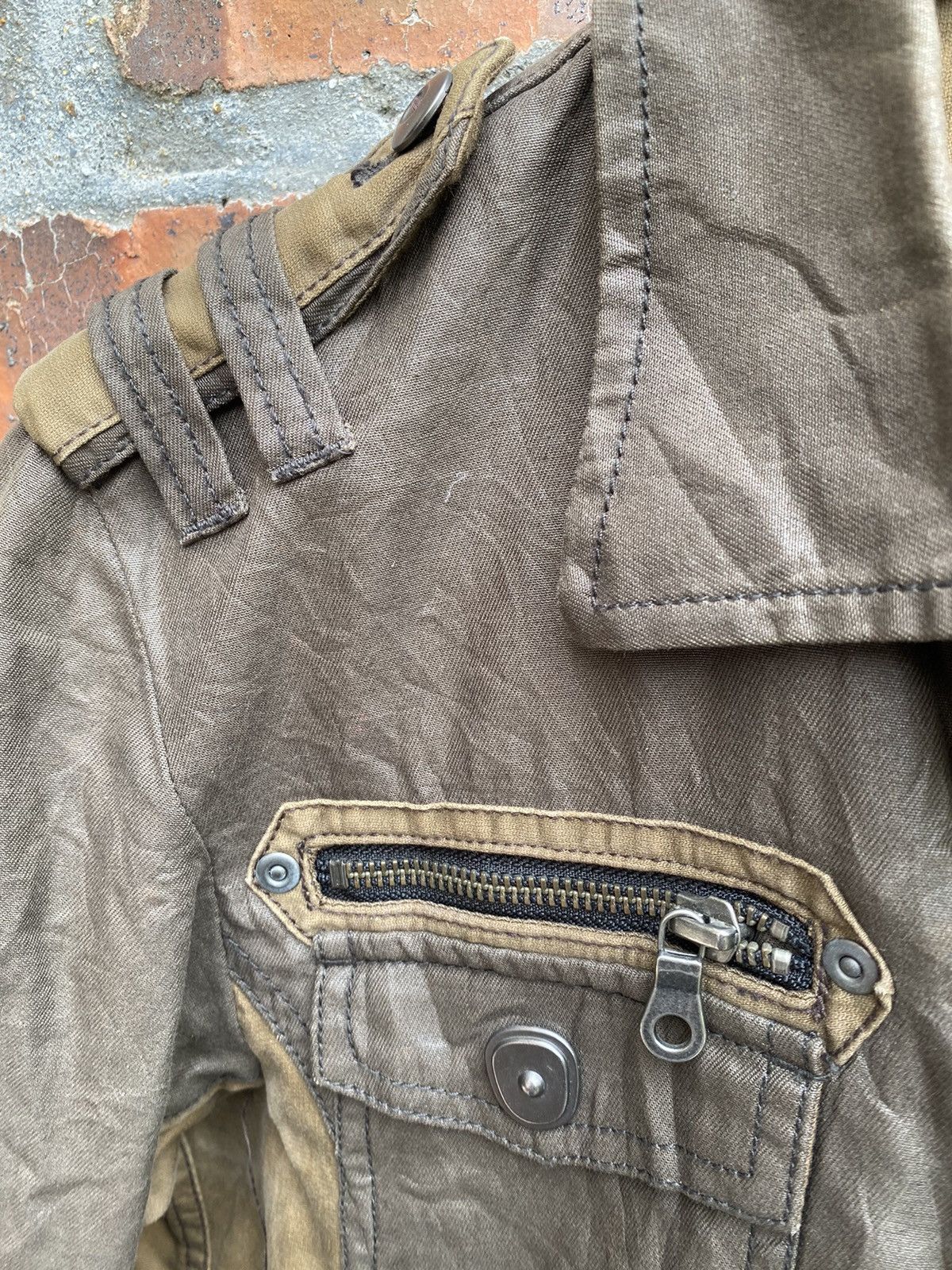 Obelisk 2000s Edge Rupert Wax hybrid Multipocket Vkei Jacket Size US S / EU 44-46 / 1 - 15 Thumbnail