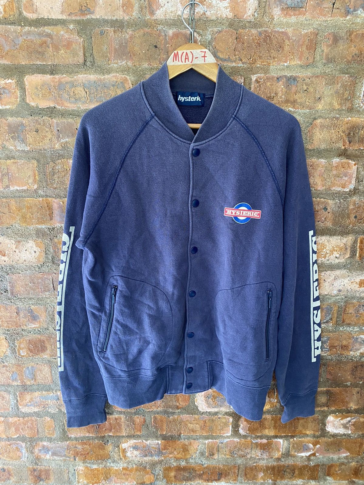 Hysteric Glamour 1990s Hysteric Logo sweat varsity Size US L / EU 52-54 / 3 - 2 Thumbnail