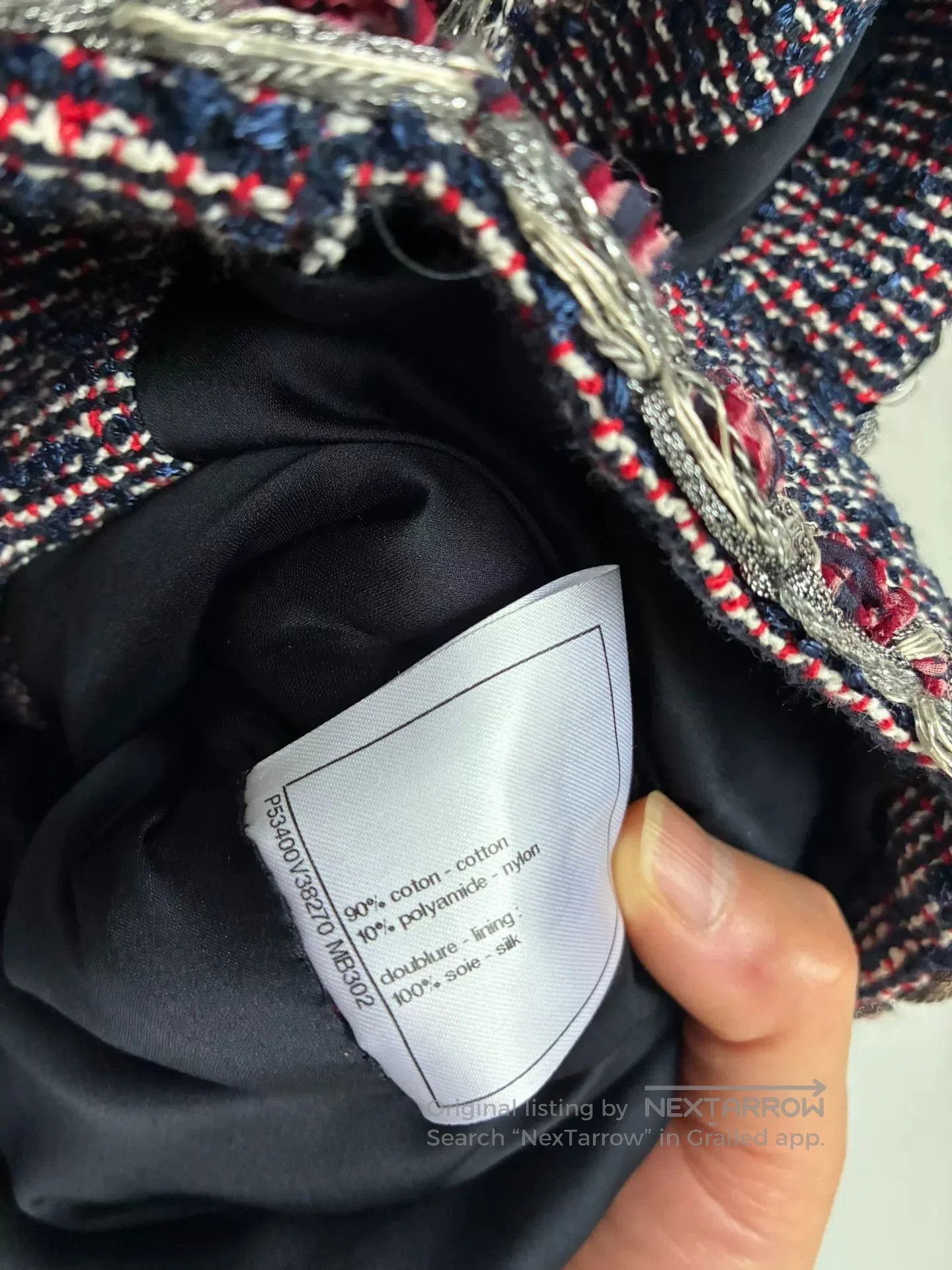 Chanel Chanel 16P Purple Tweed Vest. Size XXS / US 00 / IT 34 - 7 Thumbnail