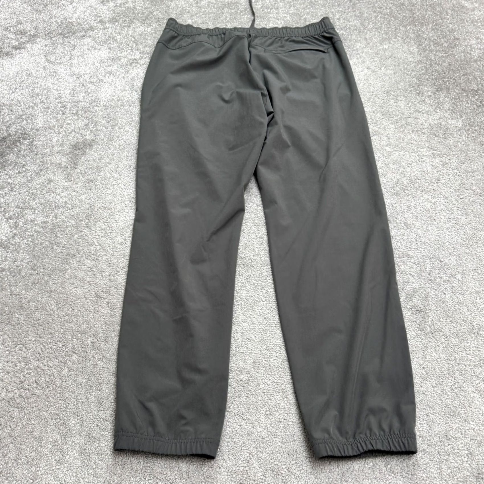 Vintage Soybu Mens Large Charcoal Gray Stretch Jogger Track Pants Lightweight Activewear Size US 33 - 2 Thumbnail