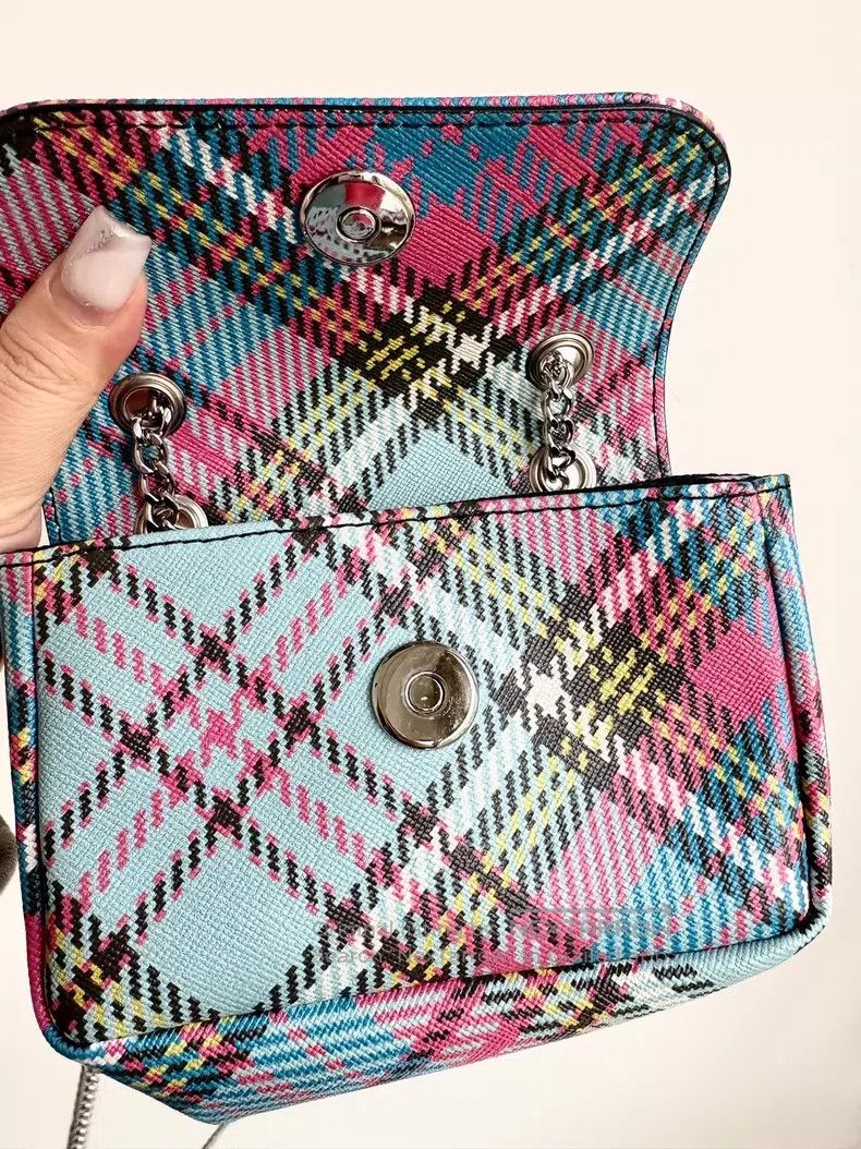 Vivienne Westwood Vivienne Westwood size OS Colorful Plaid Mini Waste Bag Size ONE SIZE - 7 Thumbnail