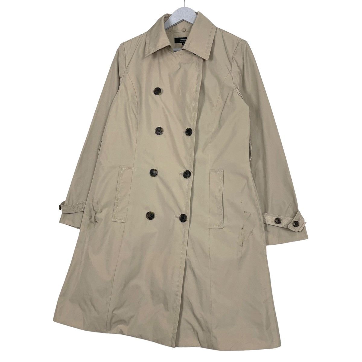 Japanese Brand × Le Grande Bleu (L.G.B.) × Tornado Mart 💥COMME CA ISM DOUBLE BREASTED PARKA JACKET Size M / US 6-8 / IT 42-44 - 2 Thumbnail