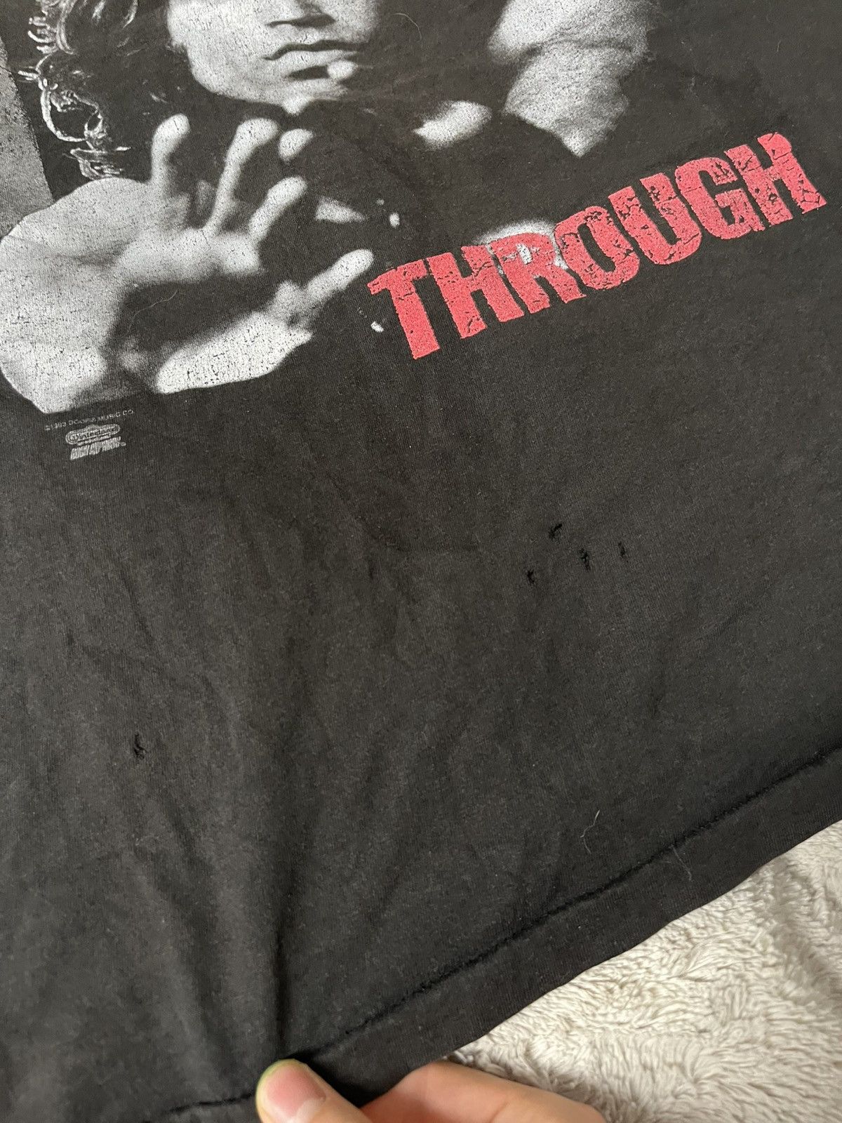 Band Tees × Vintage The Doors Jim Morrison 1993 Break On Through T-shirt Size US XL / EU 56 / 4 - 3 Thumbnail