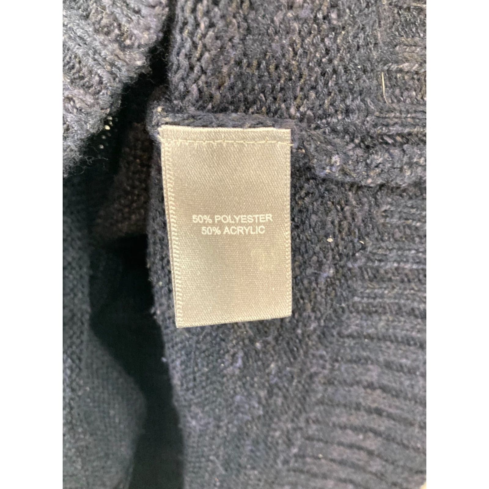 Vintage Marled Reunited Clothing Sweater Women Hooded V-Neck Long Sleeve Navy Blue XS S Small Casual Football Theme 90s? Size S / US 4 / IT 40 - 6 Thumbnail