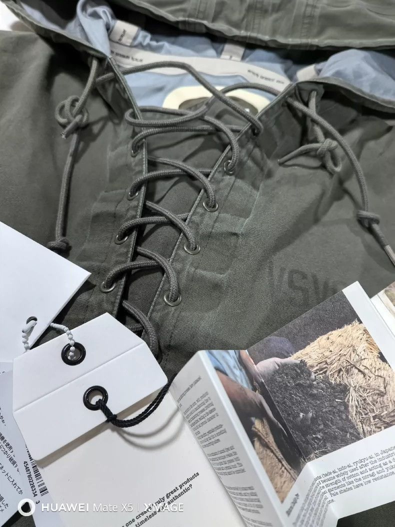 Visvim VISVIM 24SS CHINOOK PONCHO 3L DMGD Chinook Waterproof natur Size US M / EU 48-50 / 2 - 2 Thumbnail