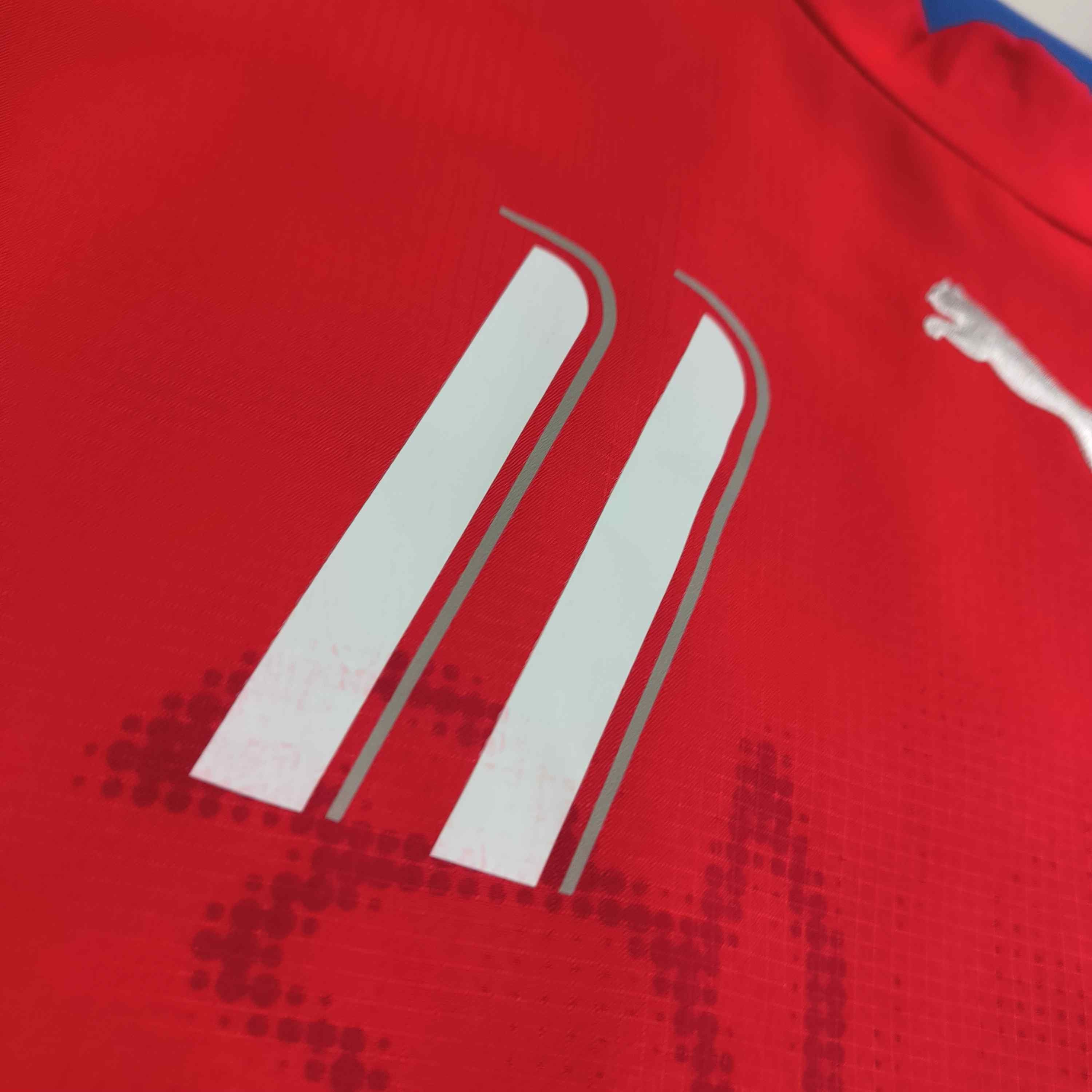 Puma Czech Republic 2006-08 Puma home Nedved football jersey XL Size US XL / EU 56 / 4 - 4 Thumbnail
