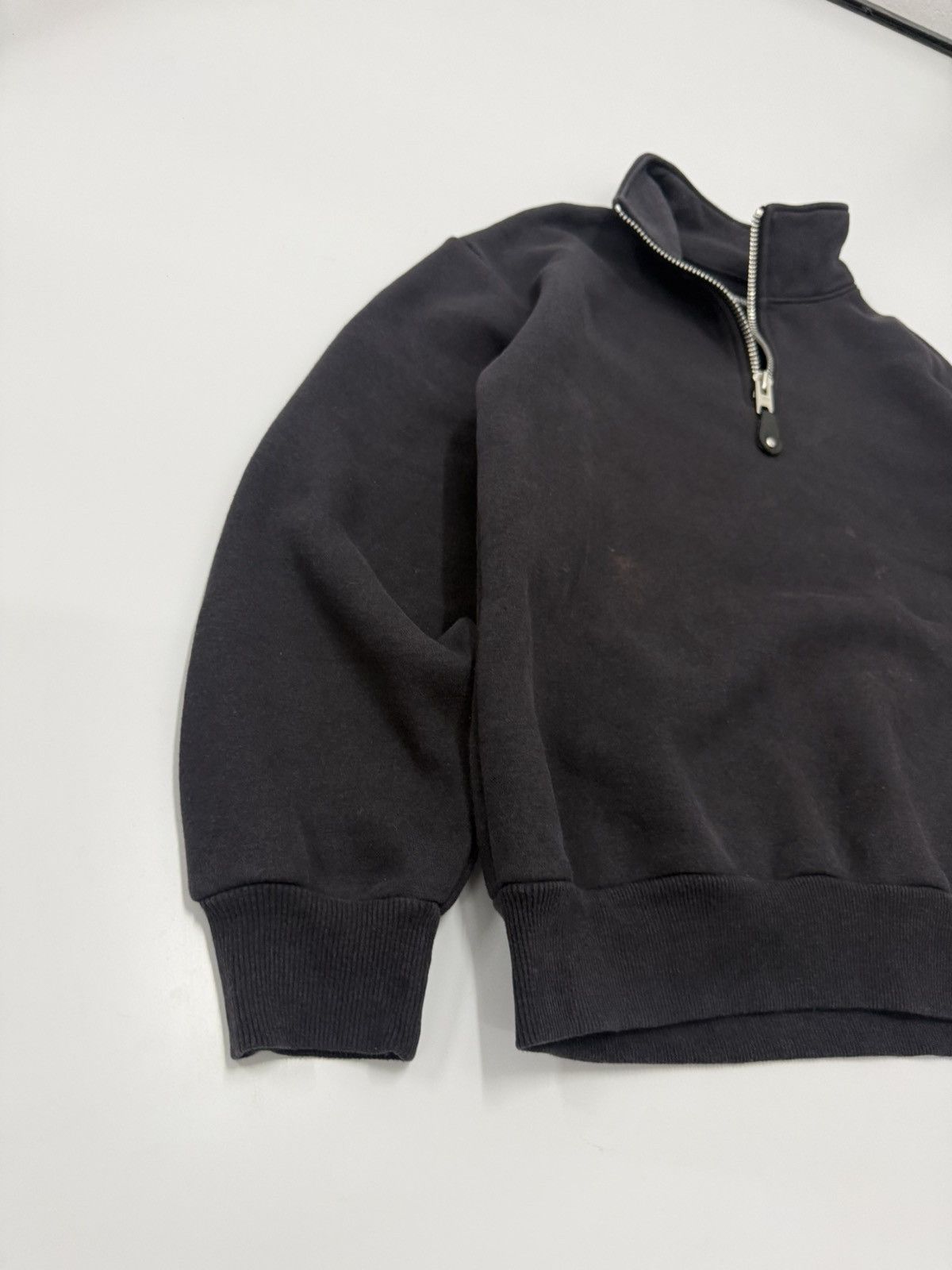 Schott 🔥 SCHOTT N.Y.C Quarter Zip military Distressed Sweatshirt Size US M / EU 48-50 / 2 - 3 Thumbnail